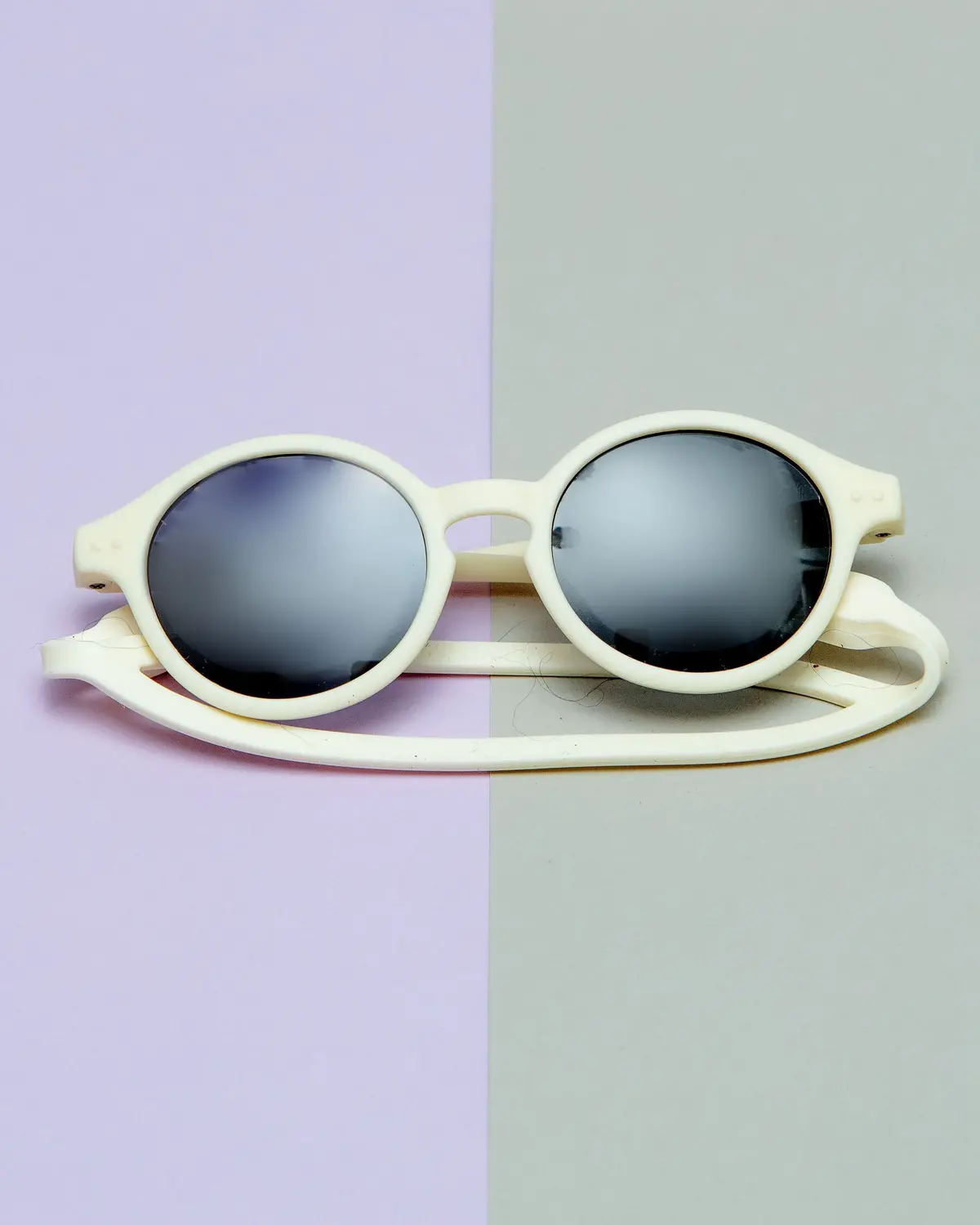 Baby Sunglasses In Milk White << Final Sale >> 1