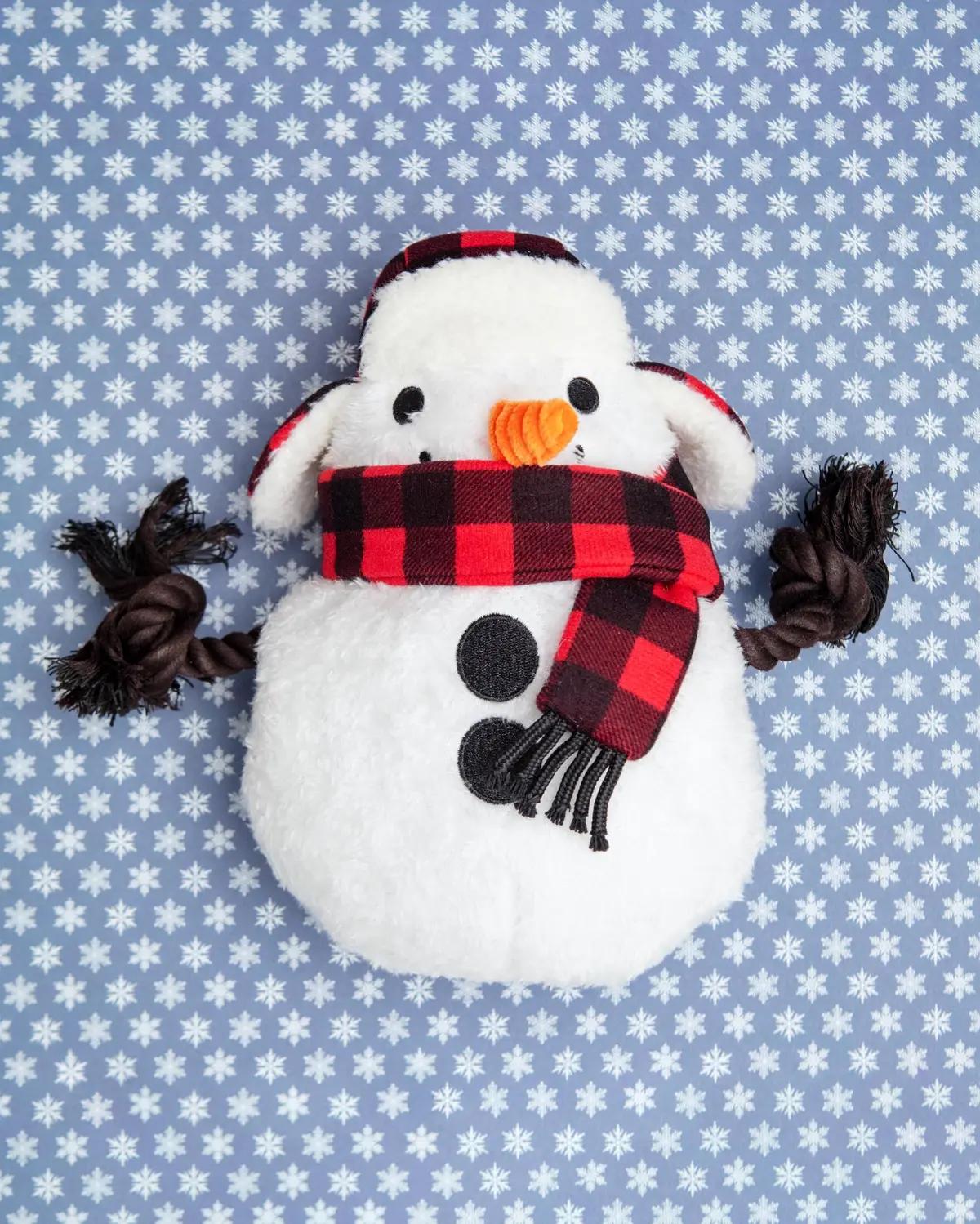 Home For The Holidays Bilzzard Buddy Squeaky Dog Toy 1