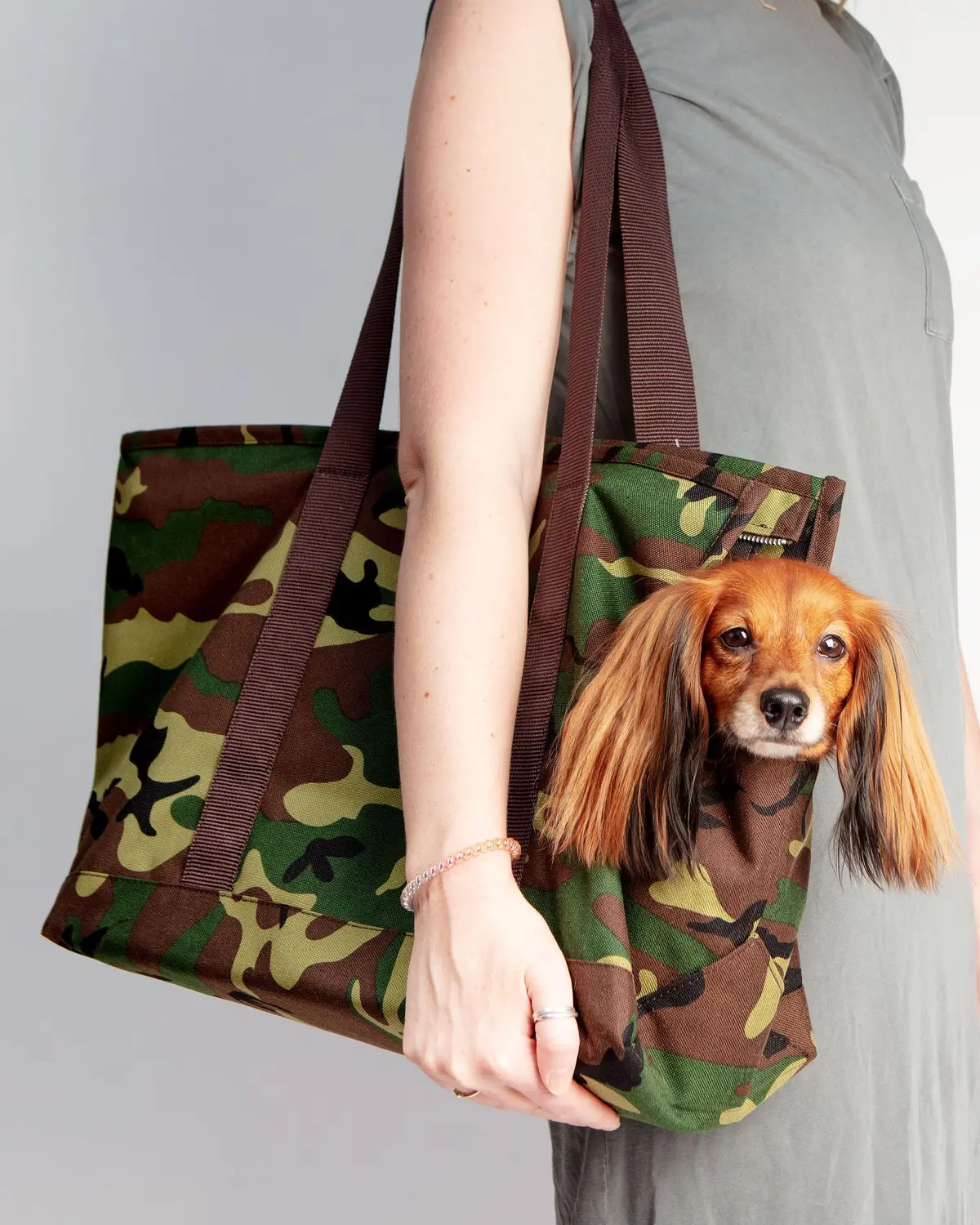 Cordura Zipper Tote In Camo (Made In The Usa) (Final Sale) 1