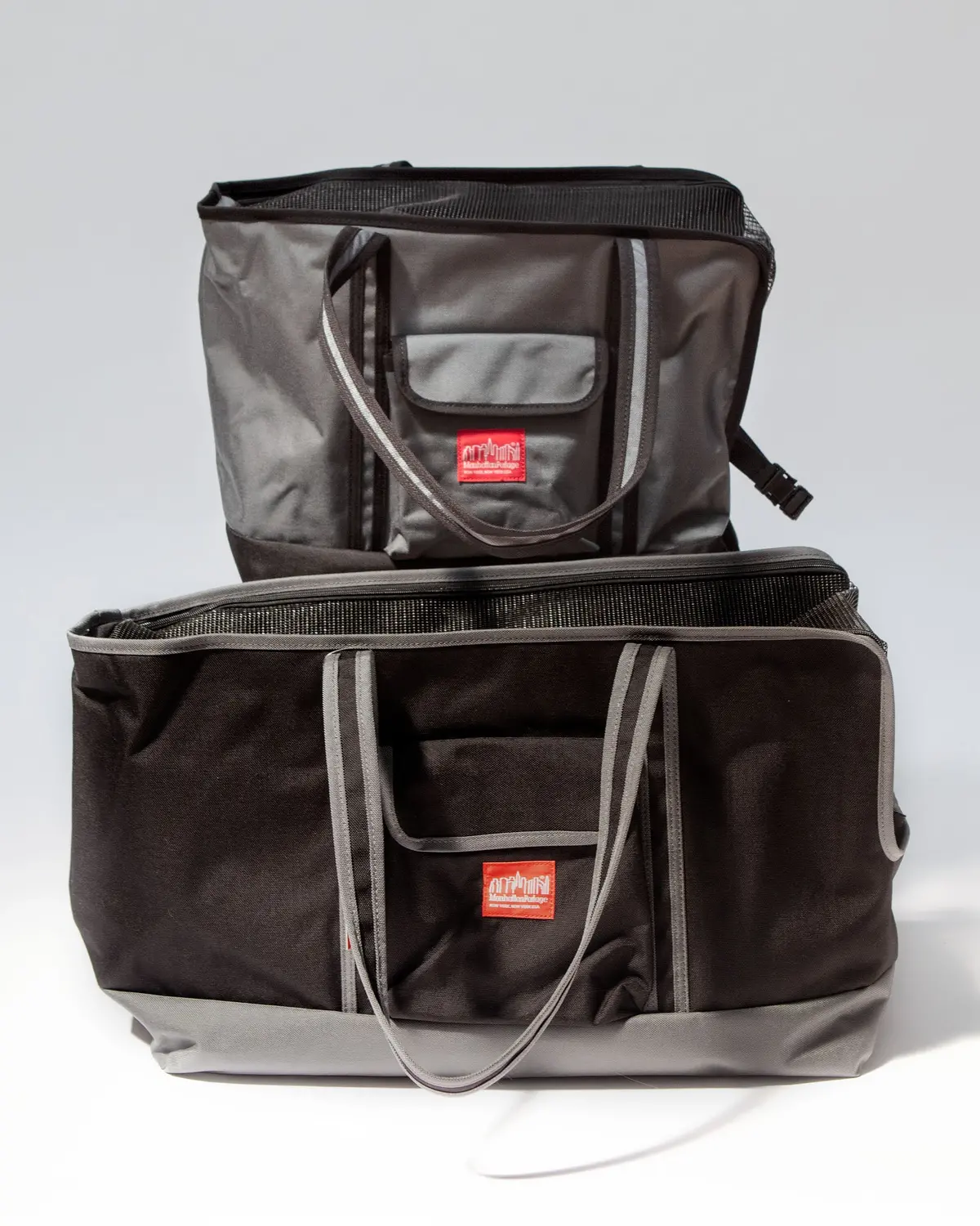 Open Or Closed Pet Tote Bag In Black (Large) 1