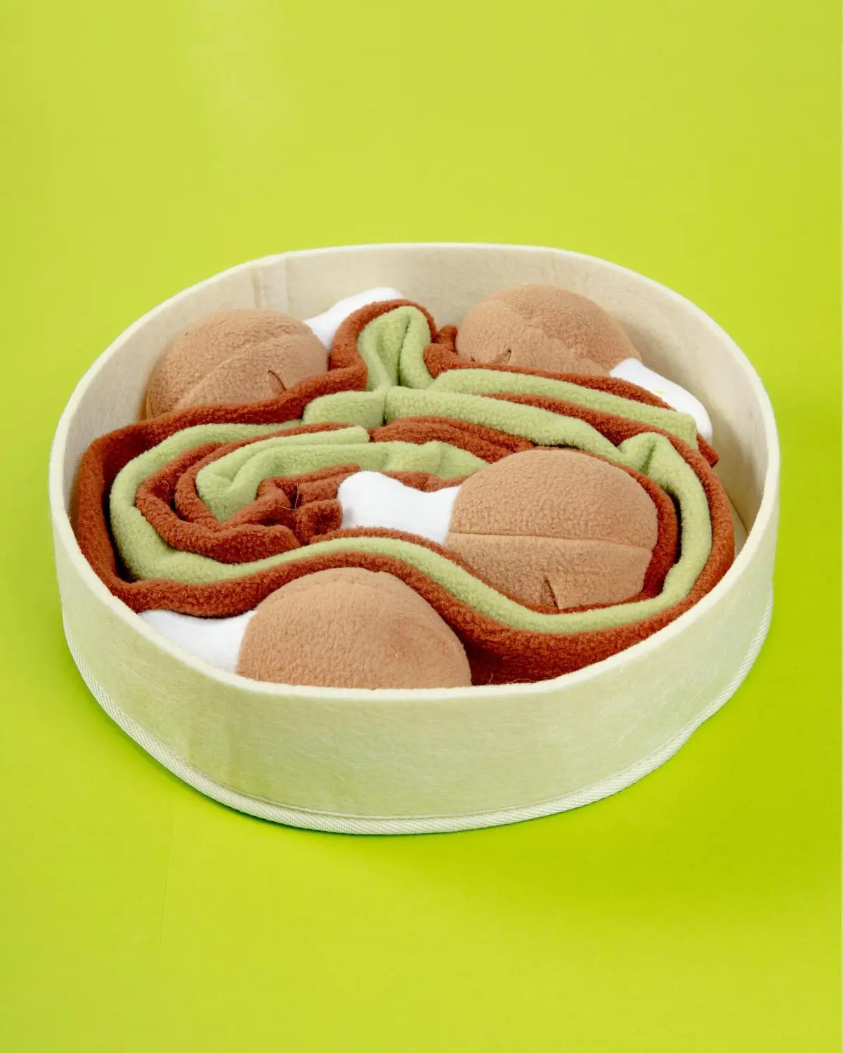 Chicken N'gravy Dog Snuffle Bowl Toy 1