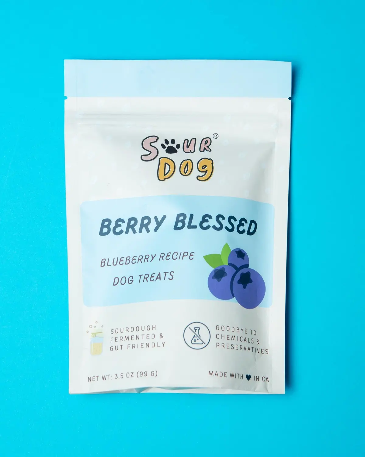 Berry Blessed - Blueberry Sourdough Dog Treats 1