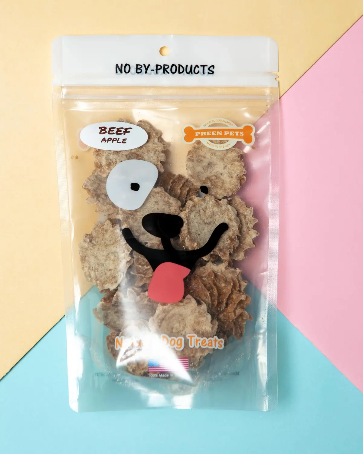 Beef And Apple Cookie Treats For Dogs (Made In The Usa) 1
