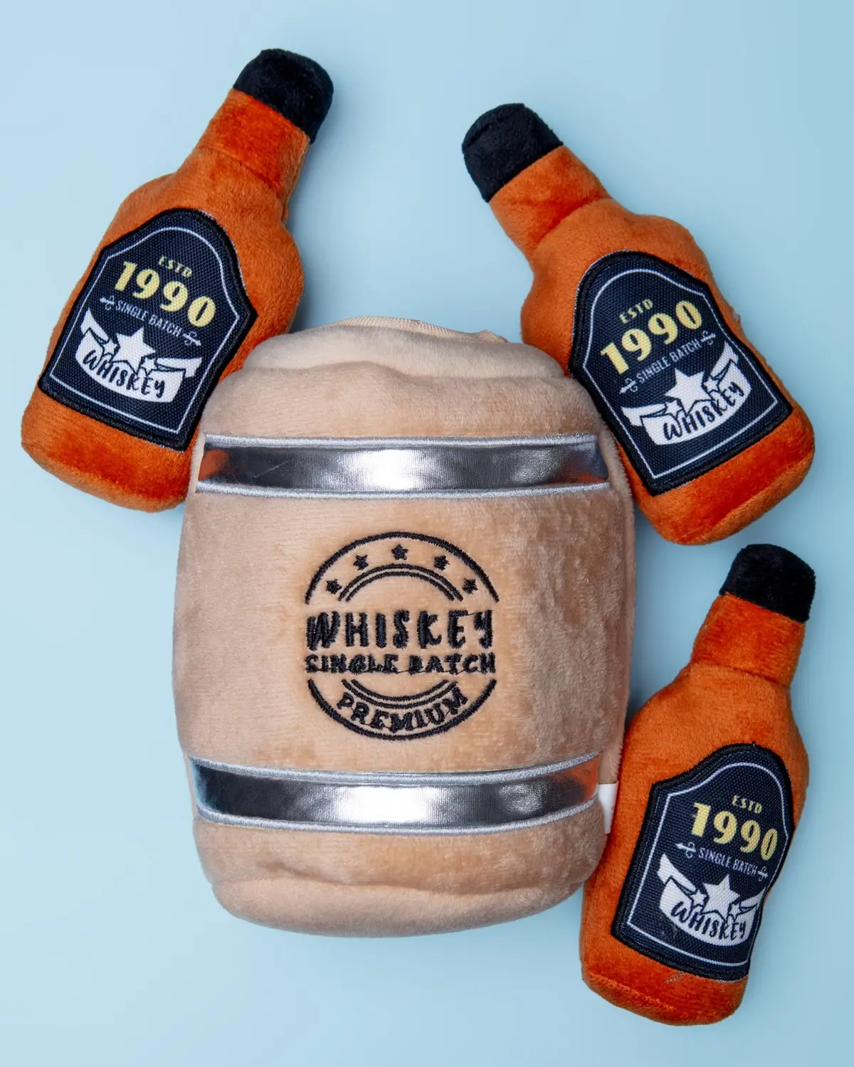 Whiskey Barrel Interactive Dog Toy 1