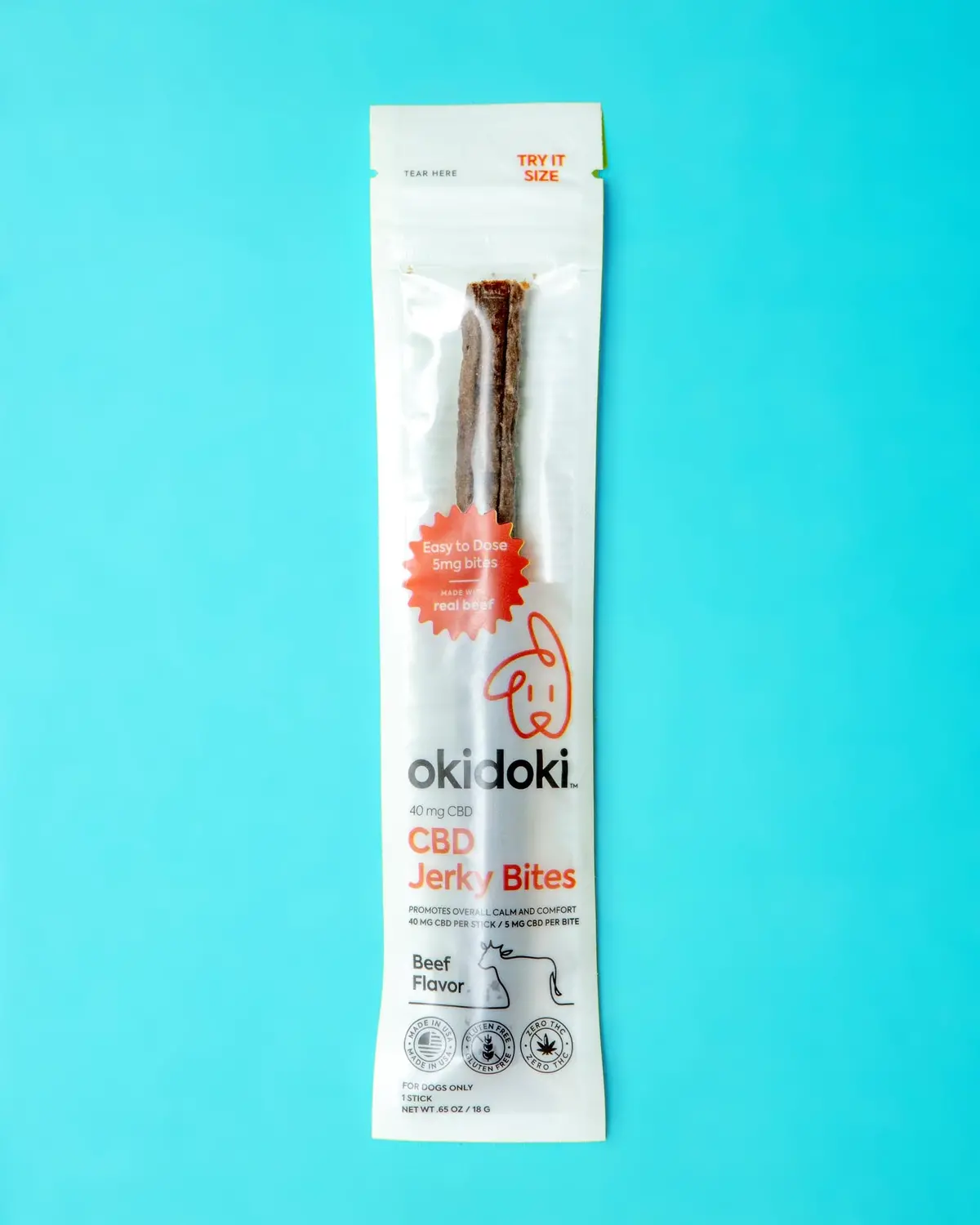 Cbd Jerky Bites In Beef Flavor (40 Mg) (Made In The Usa) 1