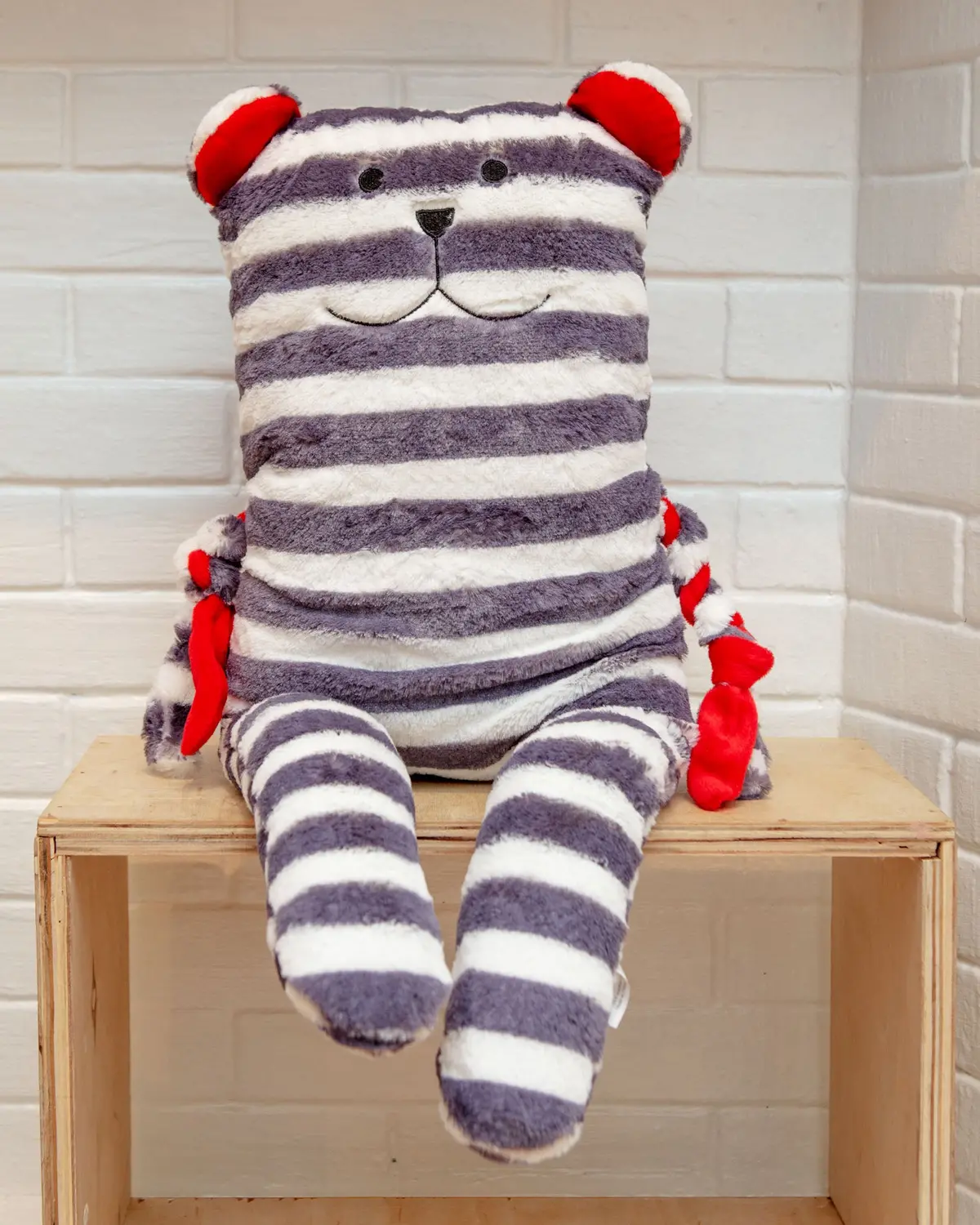Grizzly Greybar Jumbo Plush Dog Toy 1