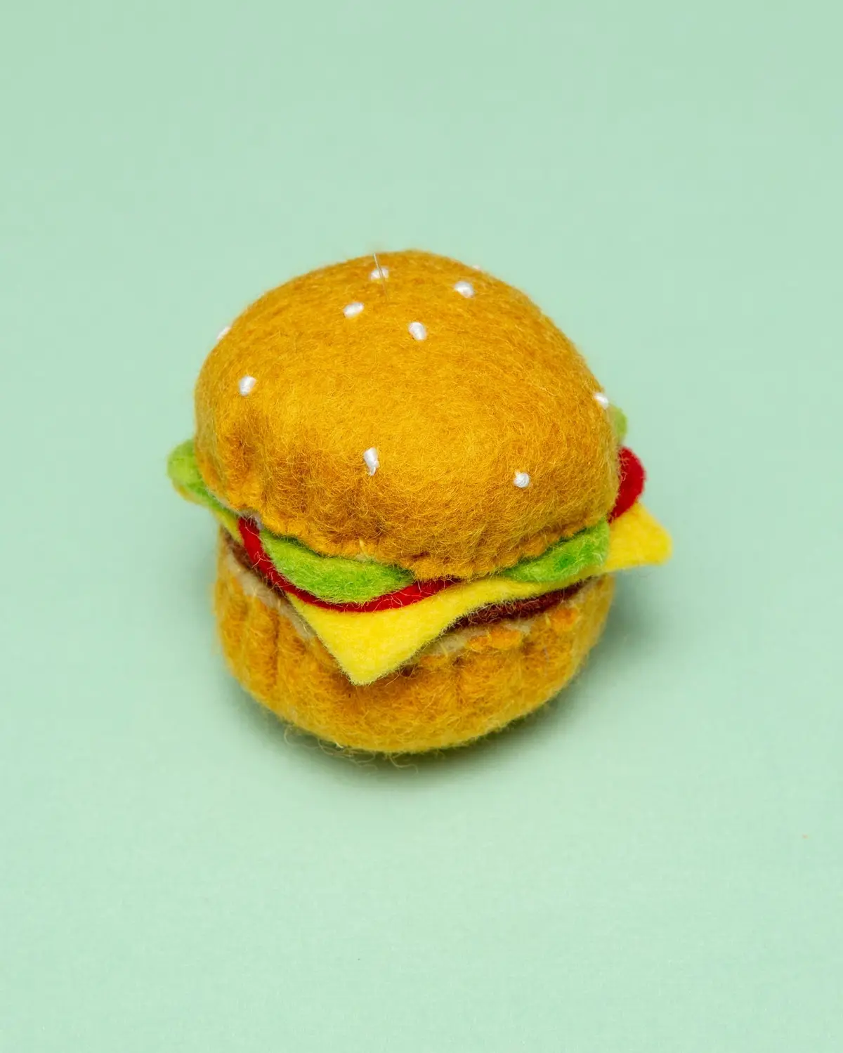 Hamburger Catnip Cat Toy 1