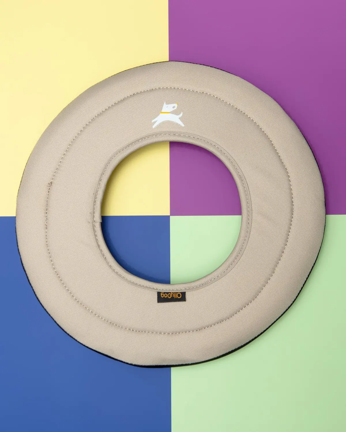 Super Flyer Dog Disc Toy In Con Leche 1