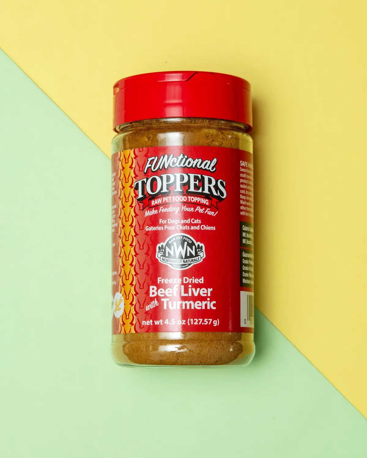 Freeze-Dried Beef Liver & Turmeric Topper For Dogs & Cats 1