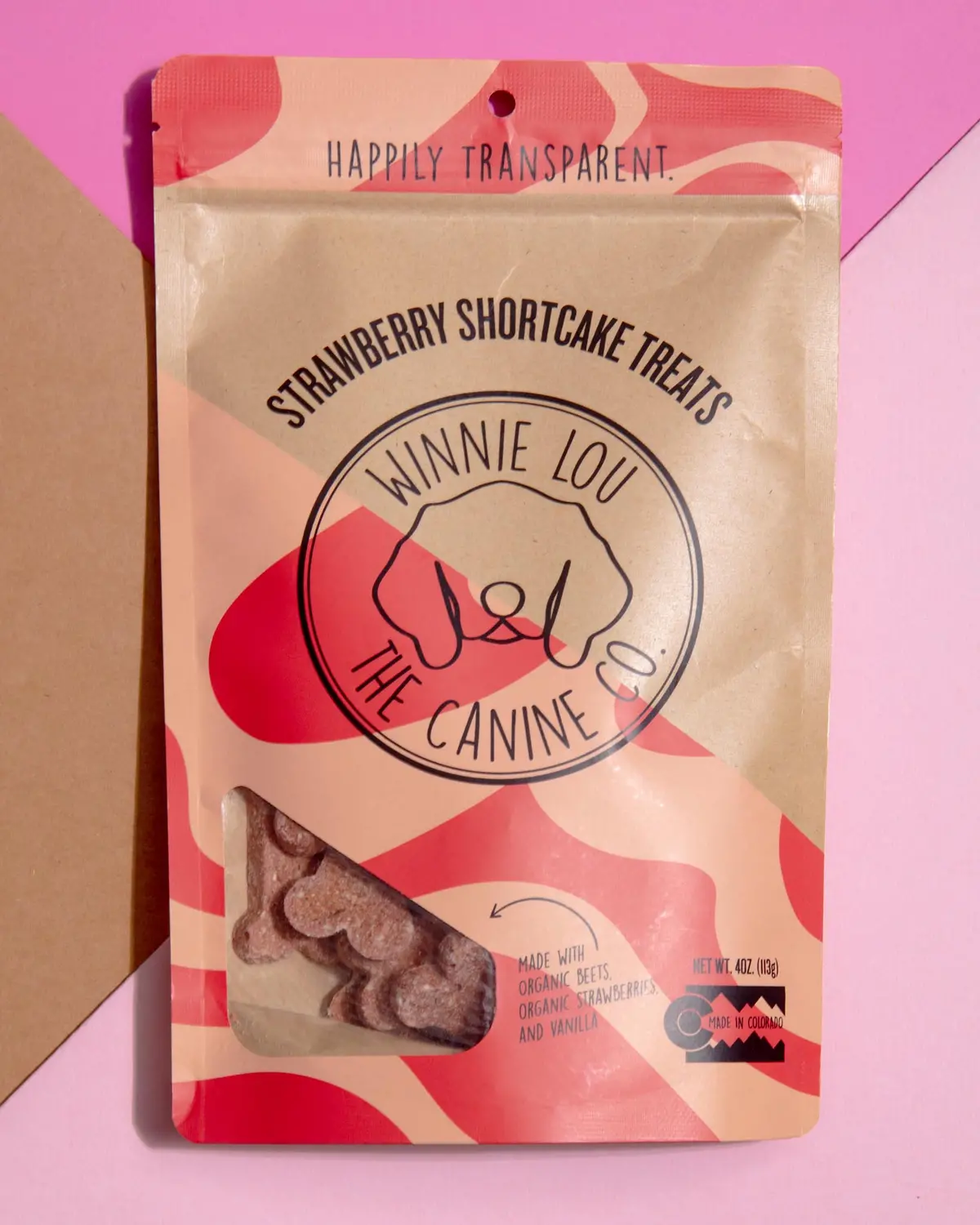 Strawberry Shortcake Dog Treats 1