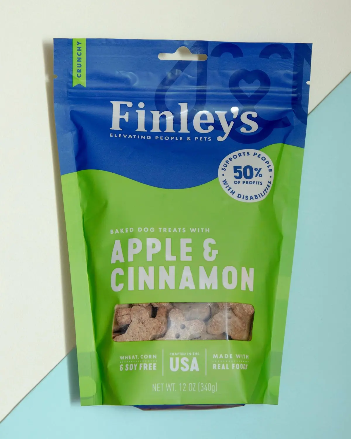 Apple & Cinnamon Crunchy Dog Biscuits 1