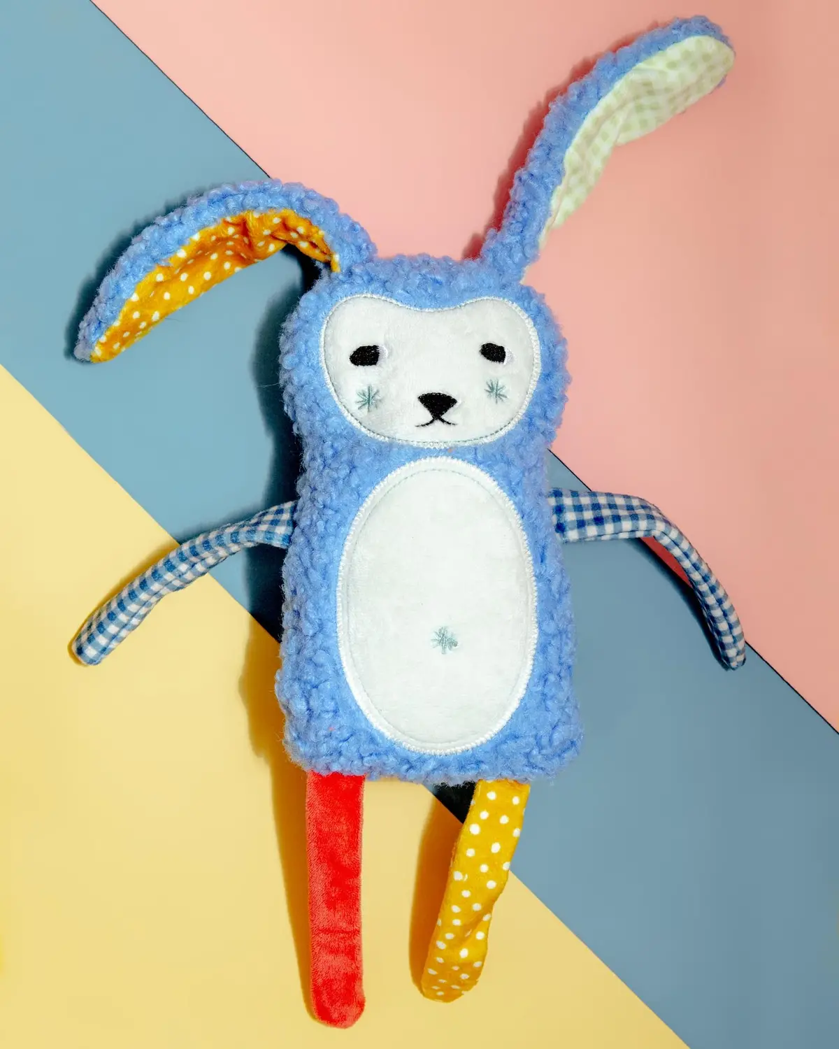 Squinkles Sunny Bunny Squeaky Dog Toy 1