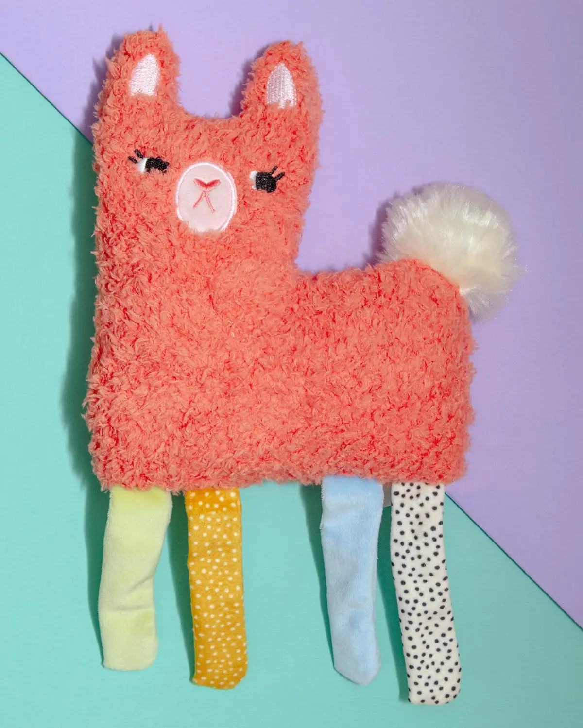 Squinkles Suzie Llama Plush Squeaky Dog Toy 1
