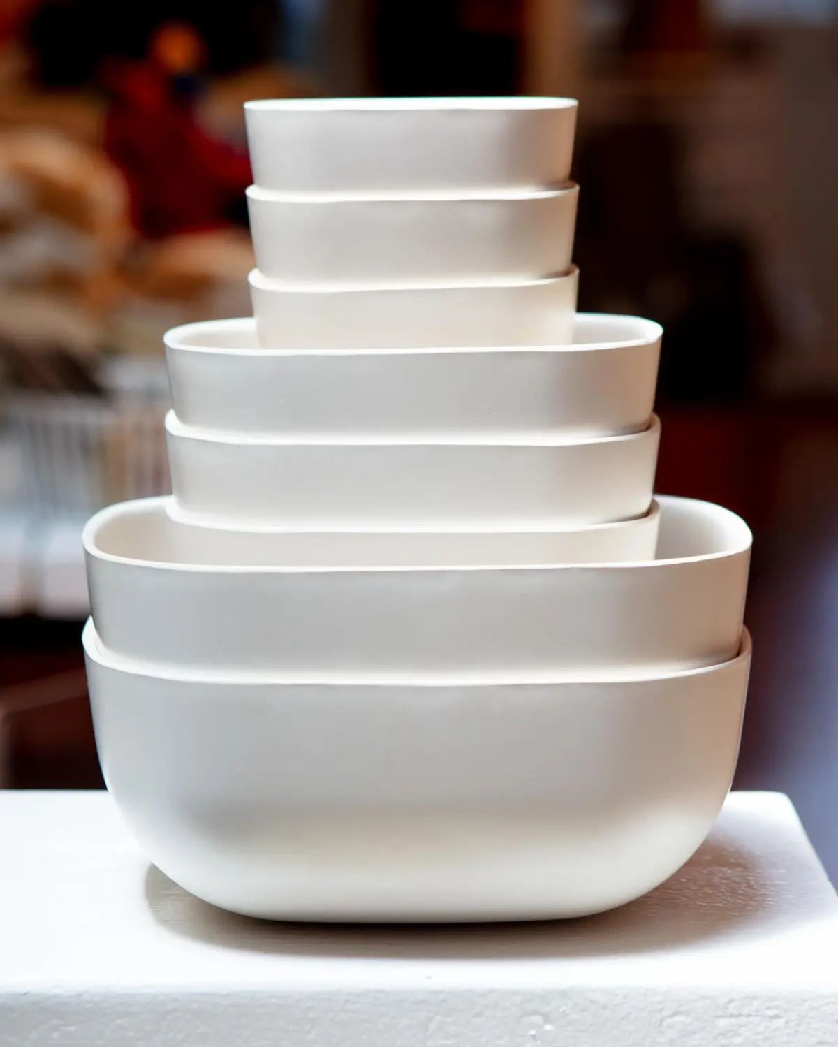 Biobu Gusto Dog Bowl In White (Final Sale) 1