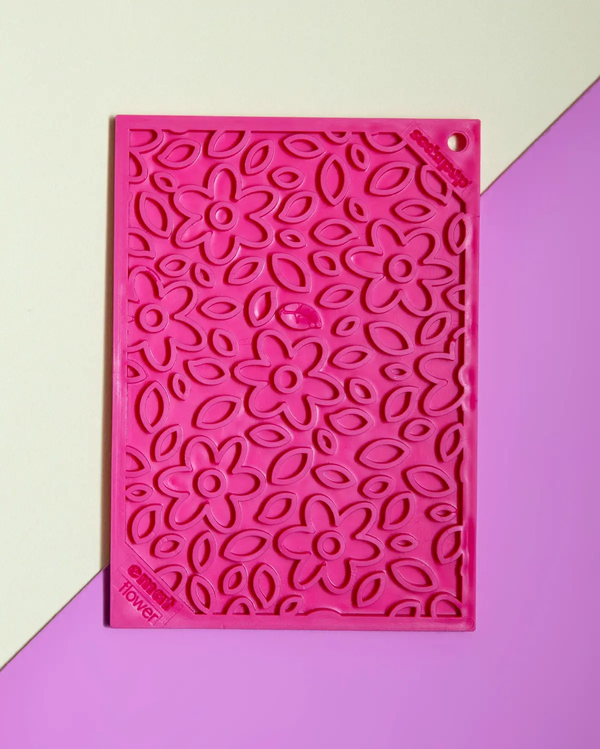 Flower Power Dog Lick Mat (Made In The Usa) 1
