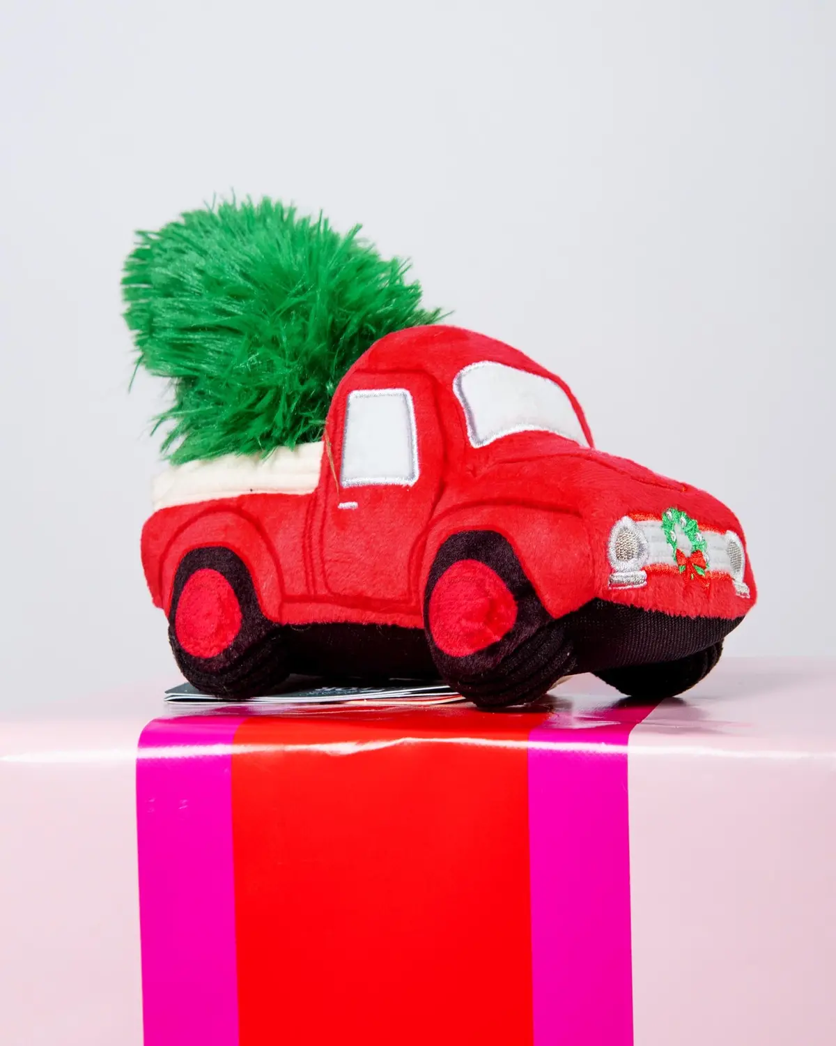 Holiday Hauler Squeaky Plush Dog Toy 1