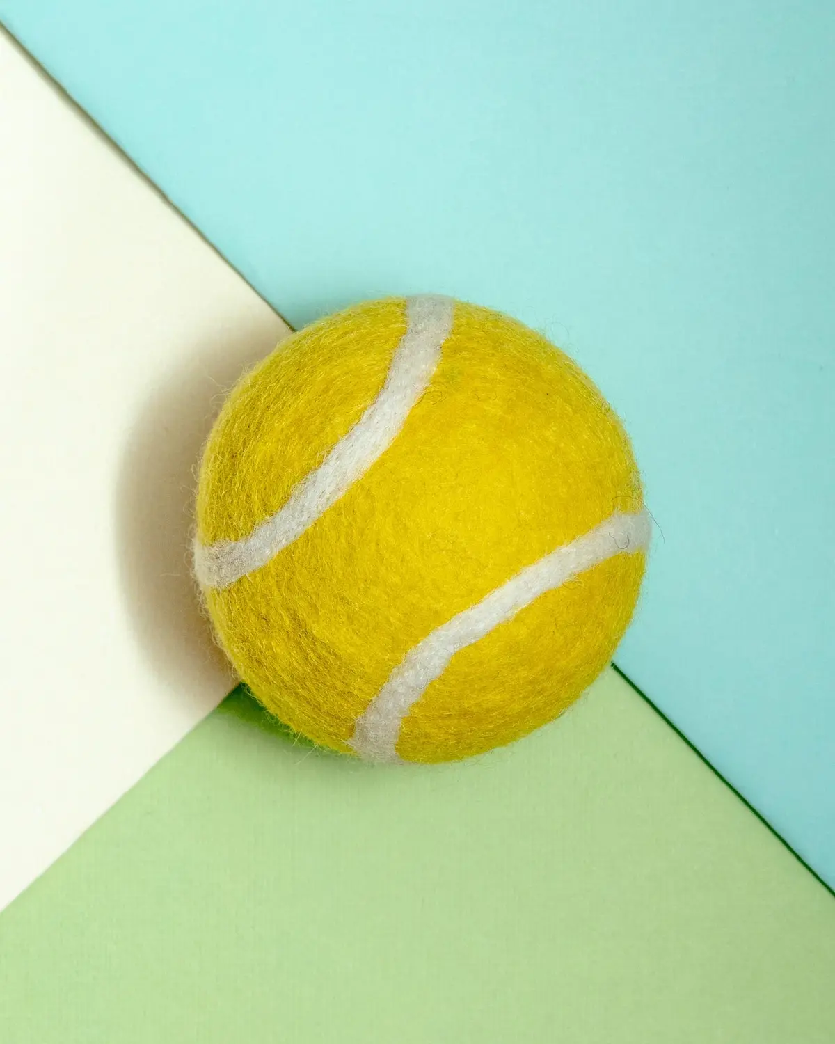 Wool Tennis Ball Dog Toy (Final Sale) 1