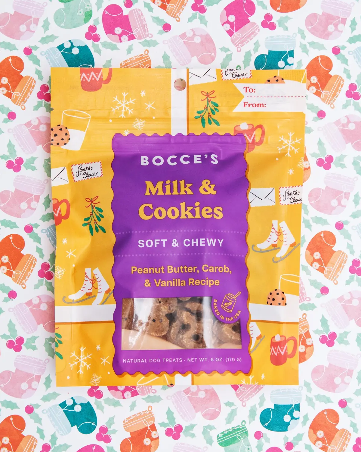 Milk & Cookies Peanut Butter Dog Treats 1
