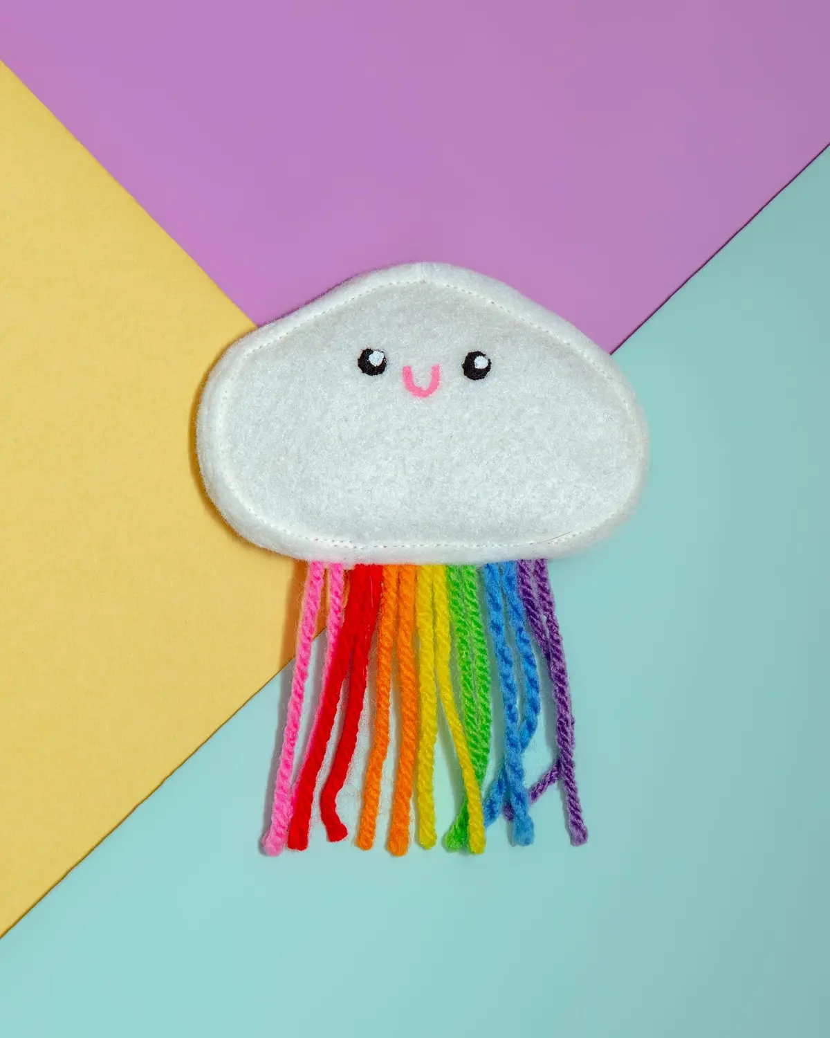 Catnip Rainbow Cloud Toy 1