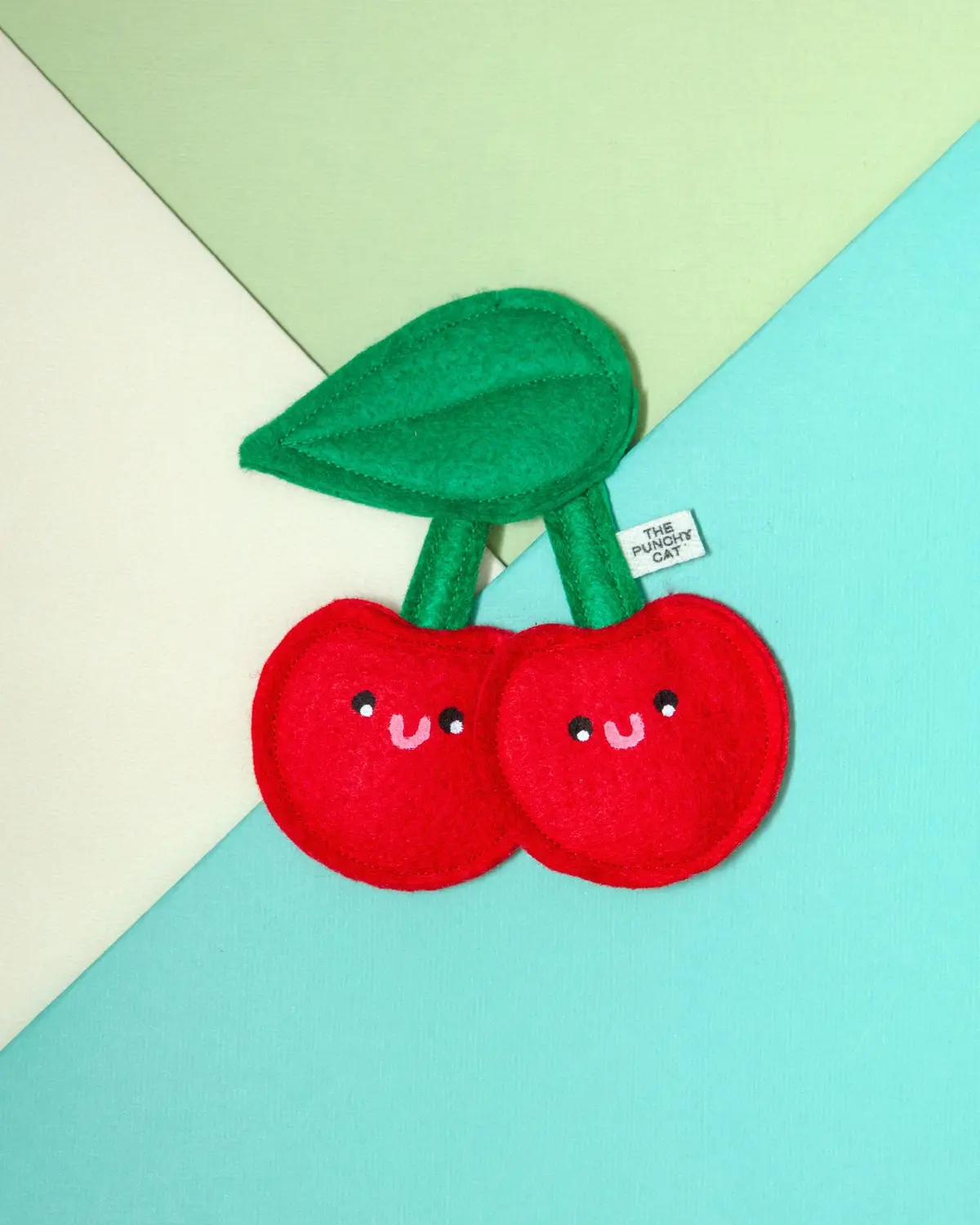 Twin Cherries Catnip Toy 1