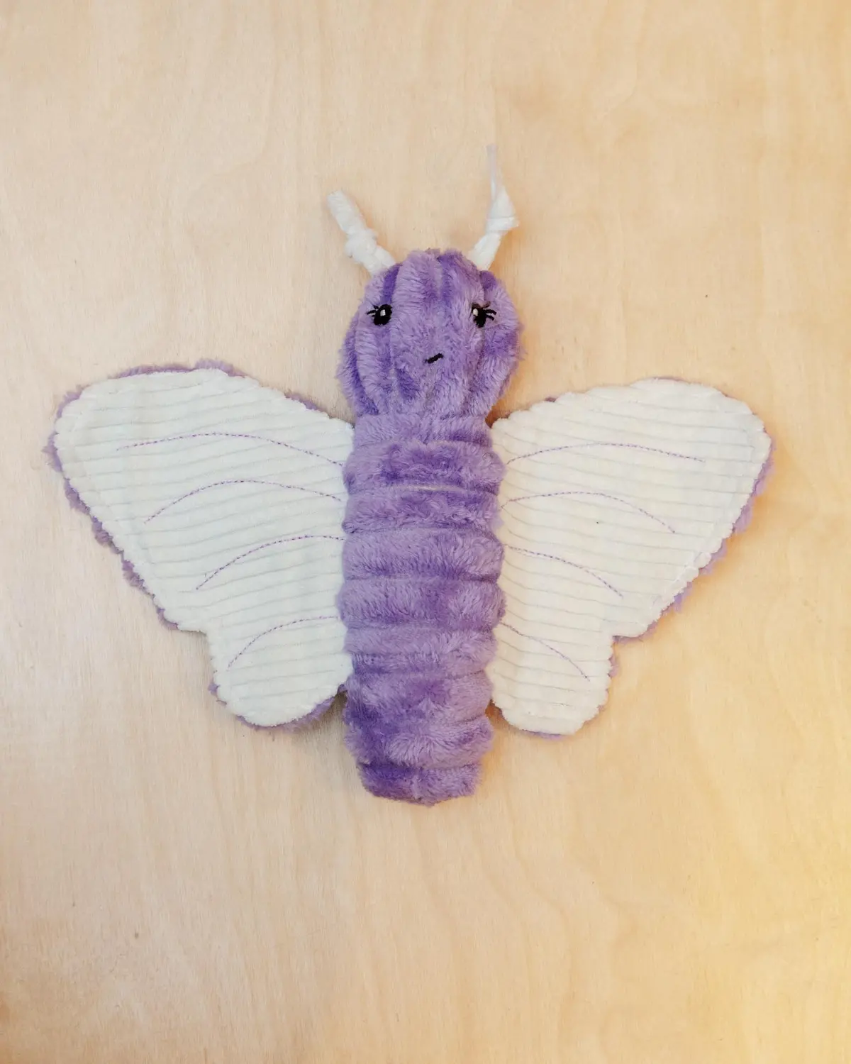 Spring Fling Bella Butterfly Squeaky Dog Toy 1