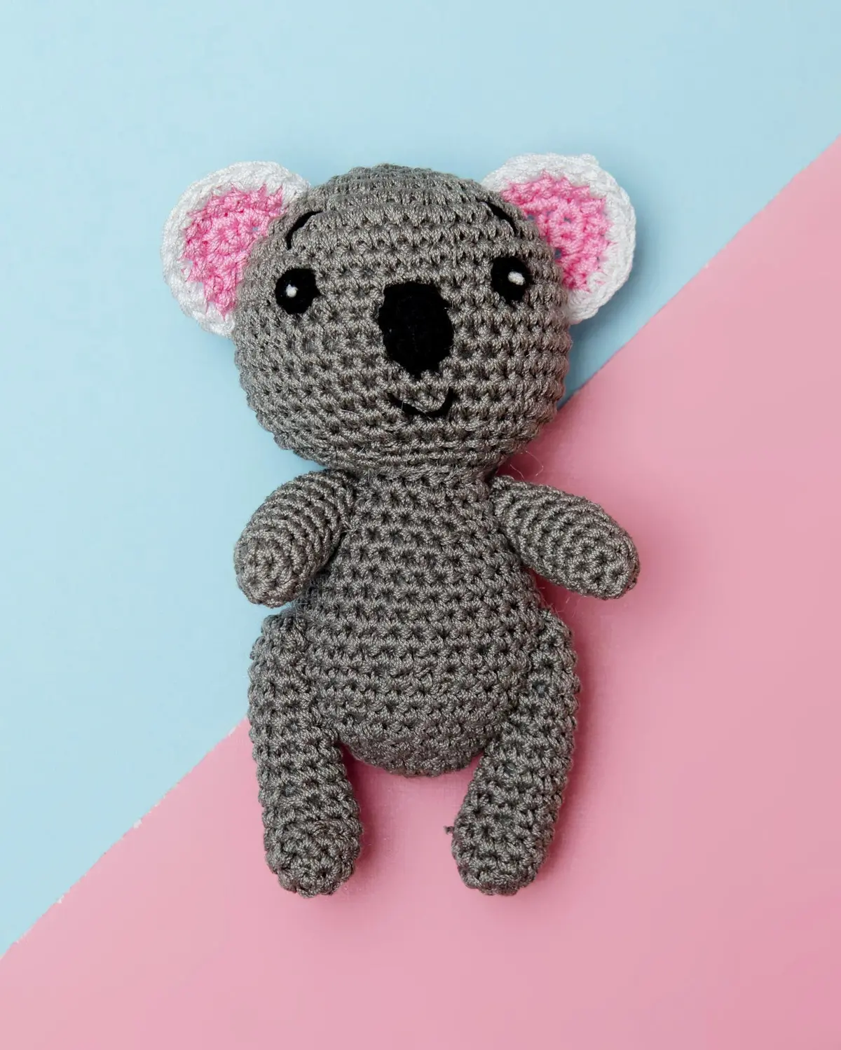 Cutie The Koala Organic Cotton Knit Dog Toy 1
