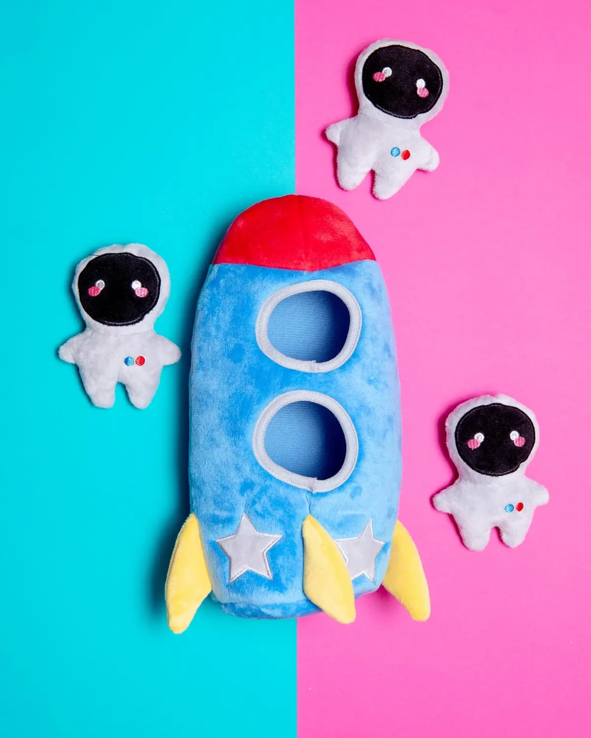 Space Paws Interactive Crinkle Dog Toy (Final Sale) 1