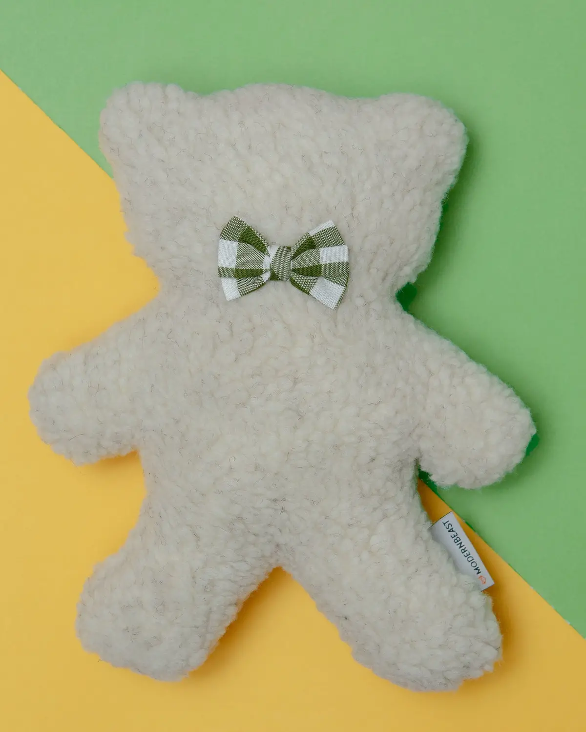 Ivory Lavender Bedtime Bear Plush Dog Toy (Made In The Usa) 1