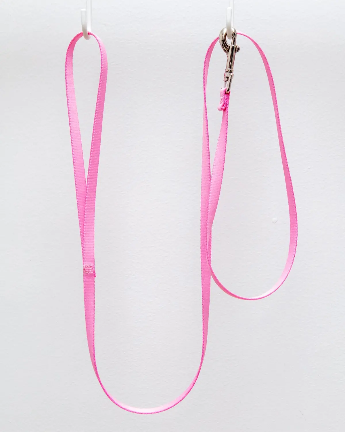 Mini Dog Leash In Light Pink (Made In The Usa) 1