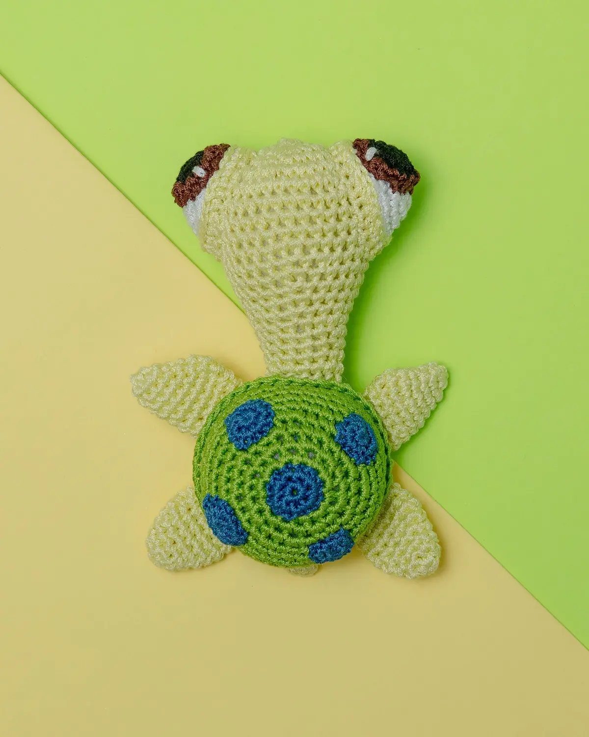 Sea Turtle Organic Knit Dog Toy 1