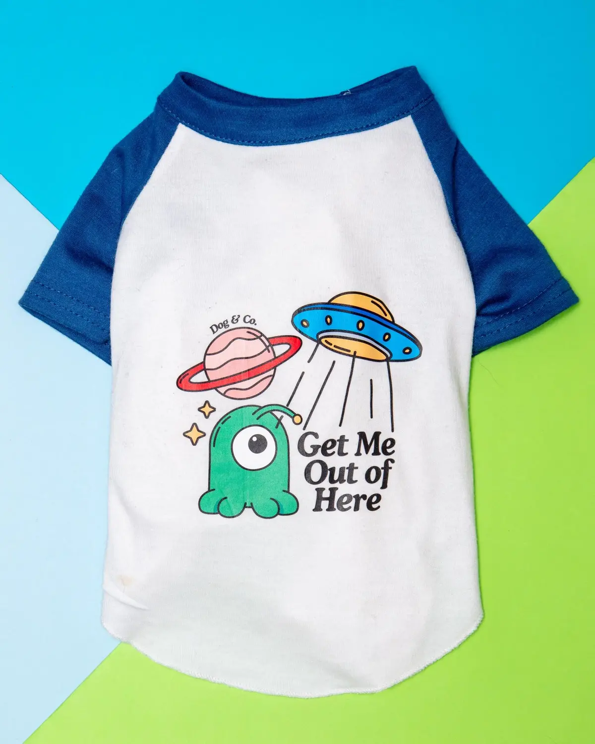 *Get Me Out Of Here* Graphic Dog T-Shirt 1