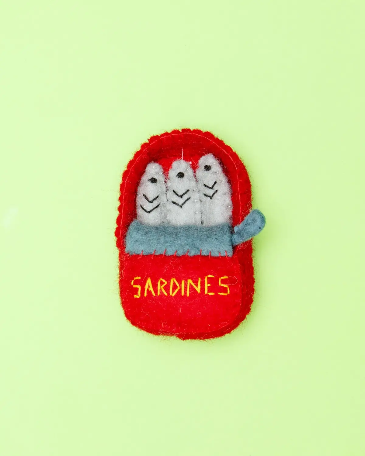 Sardines Wool Cat Toy 1