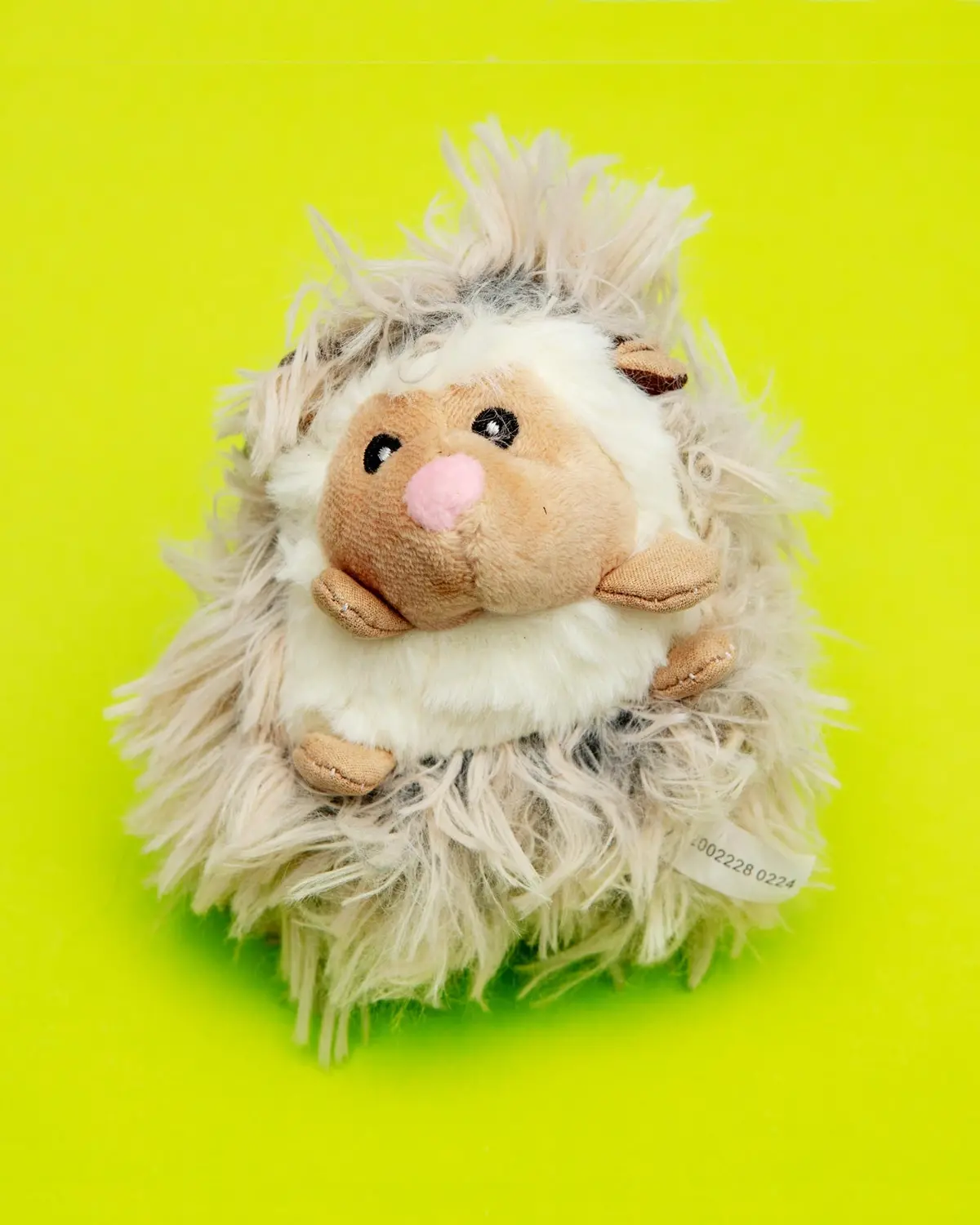 Real Feel Fluffy Hedgehog Squeaky Plush Dog Toy 1