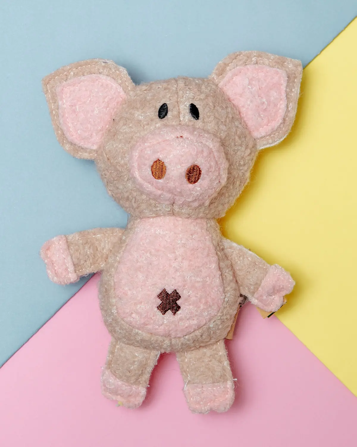Pig Woolie Squeaky Dog Toy 1