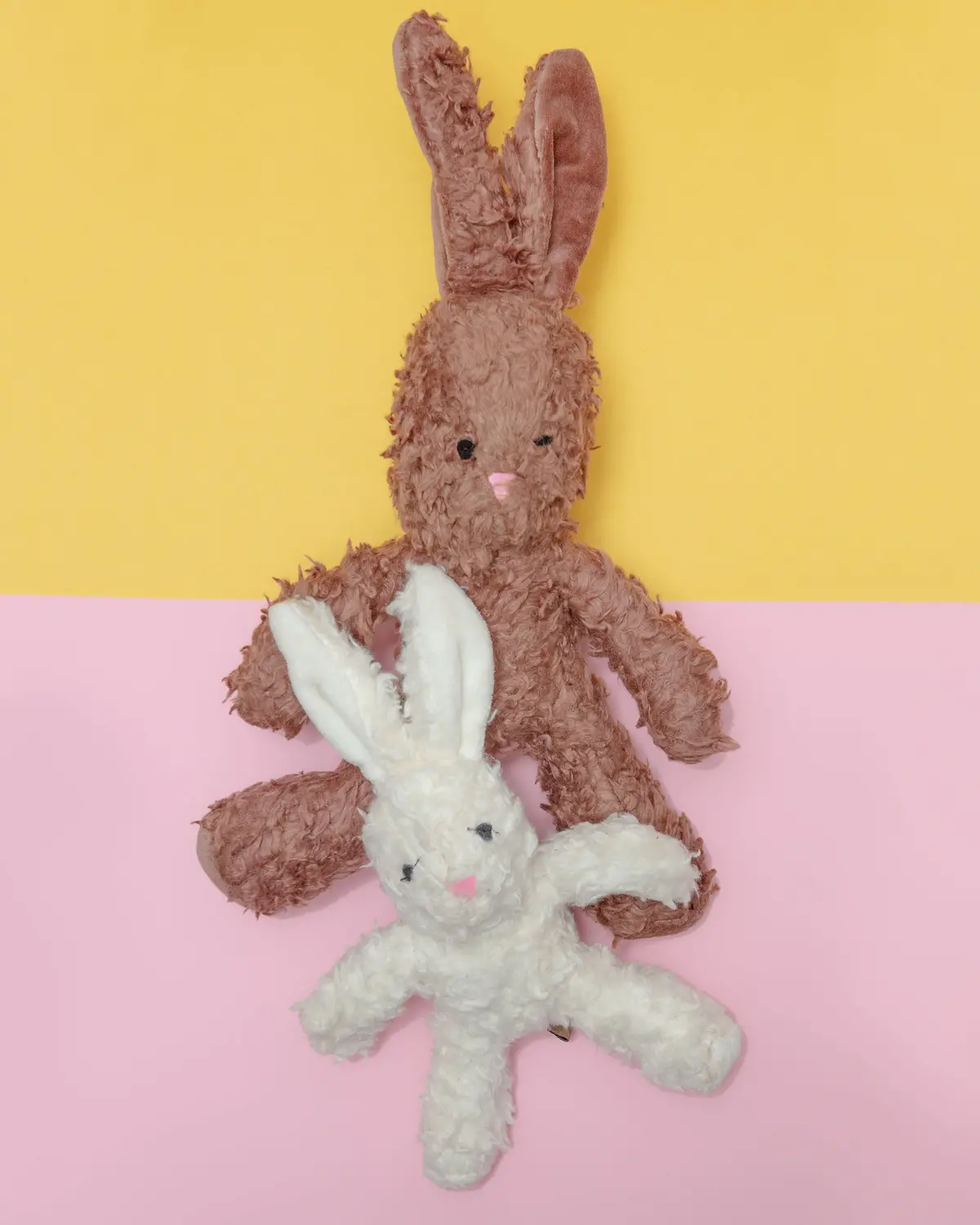 Organic Cotton Bunny Dog Toy 1