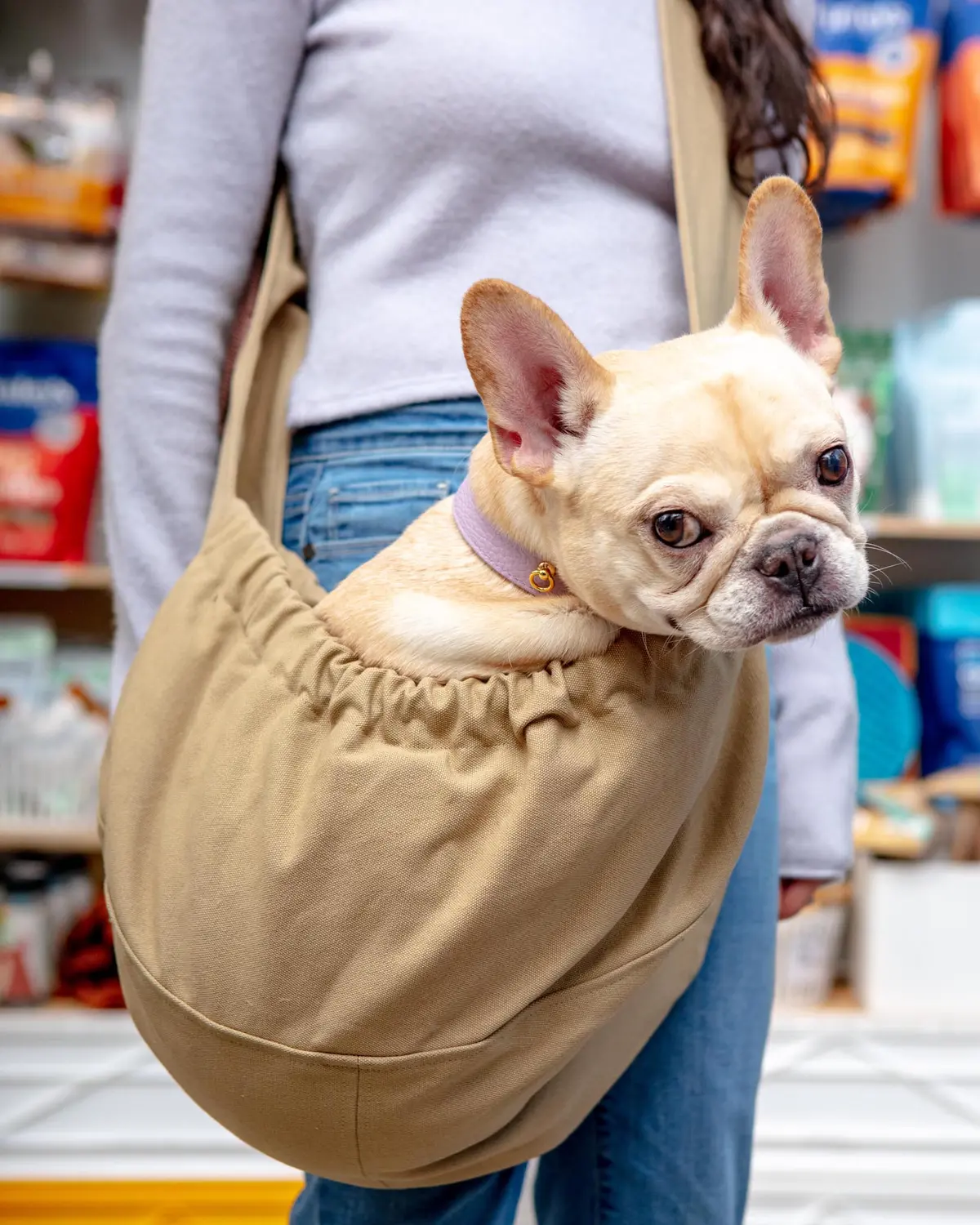 Messenger Dog Sling In Tobacco (Made In The Usa) 1