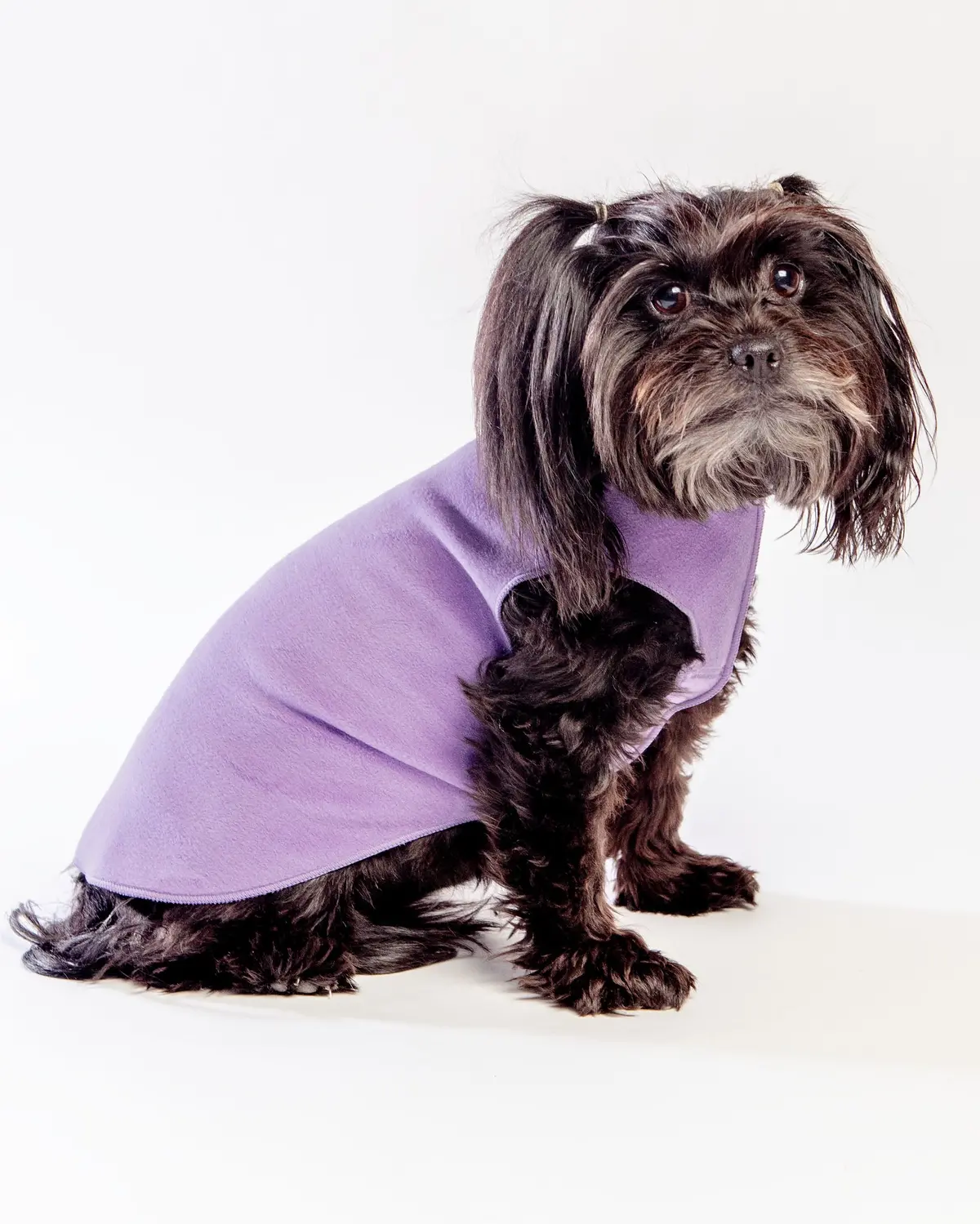 Pullover Stretch Dog Fleece In Lavender 1