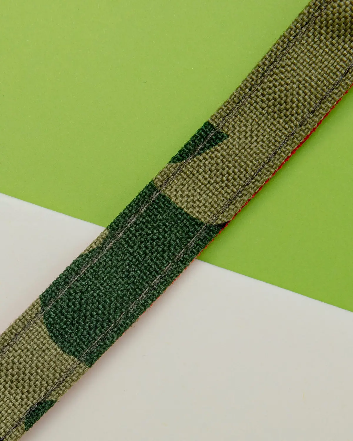 Cordura Dog Step-In Harness In Camo & Neon Orange (Made In The Usa) 2