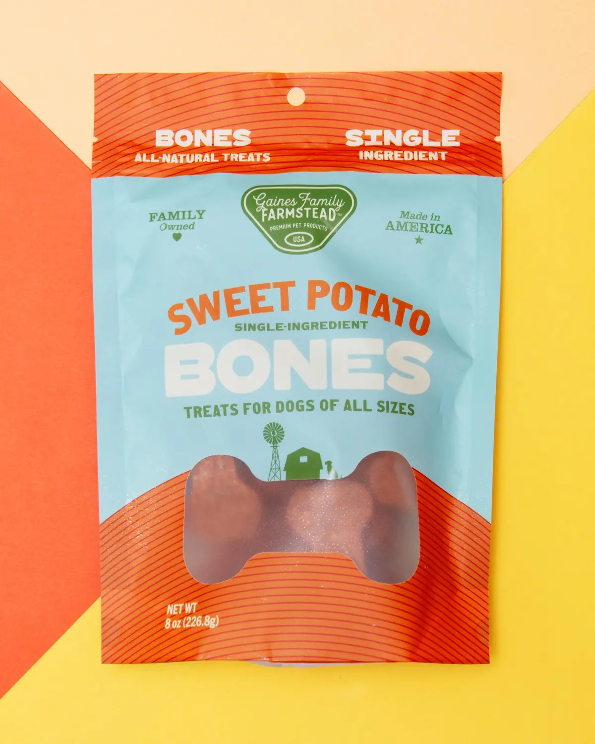 Sweet Potato Bone Treats For Dogs (Made In The Usa) 1