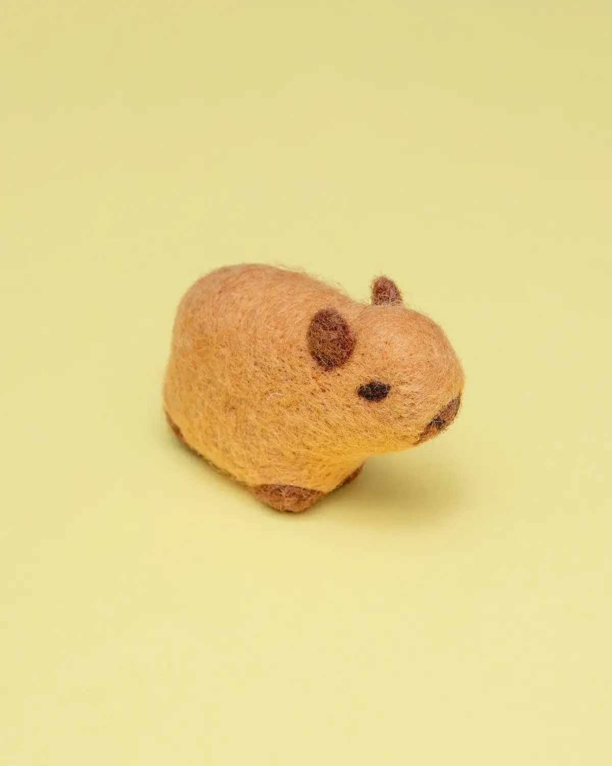 Wool Capybara Dog Toy 1