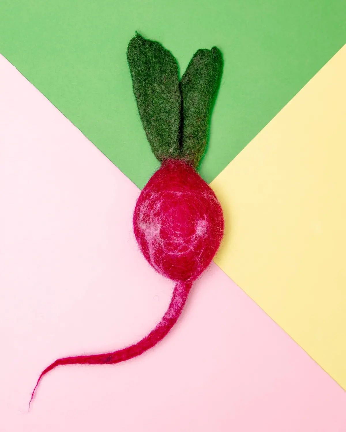 Wool Radish Dog Toy 1