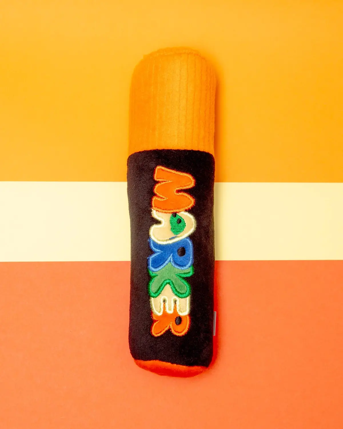 Marker Pen Squeaky Plush Dog Toy (Final Sale) 1