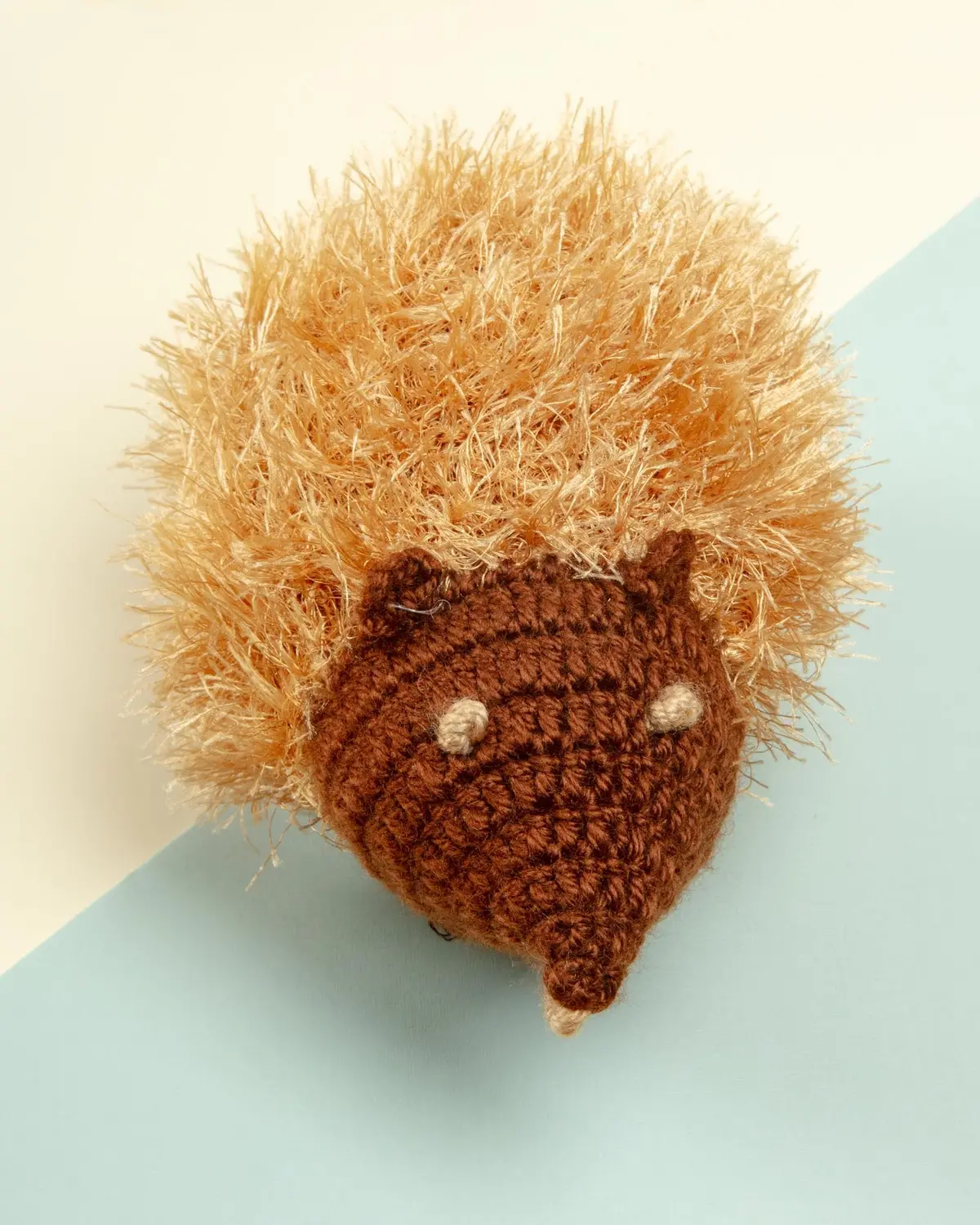 Fuzzy Hedgehog Dog Toy (Final Sale) 1