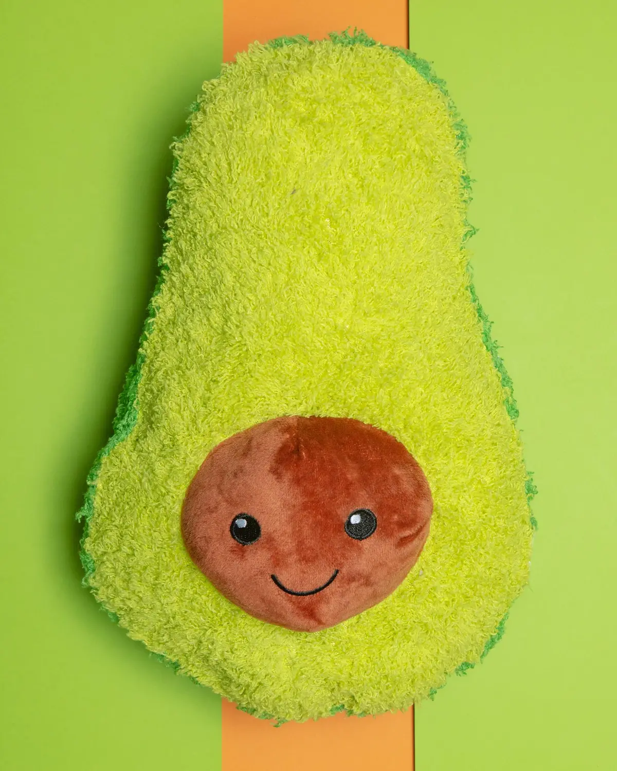 Avocado Squeaky Plush Dog Toy 1