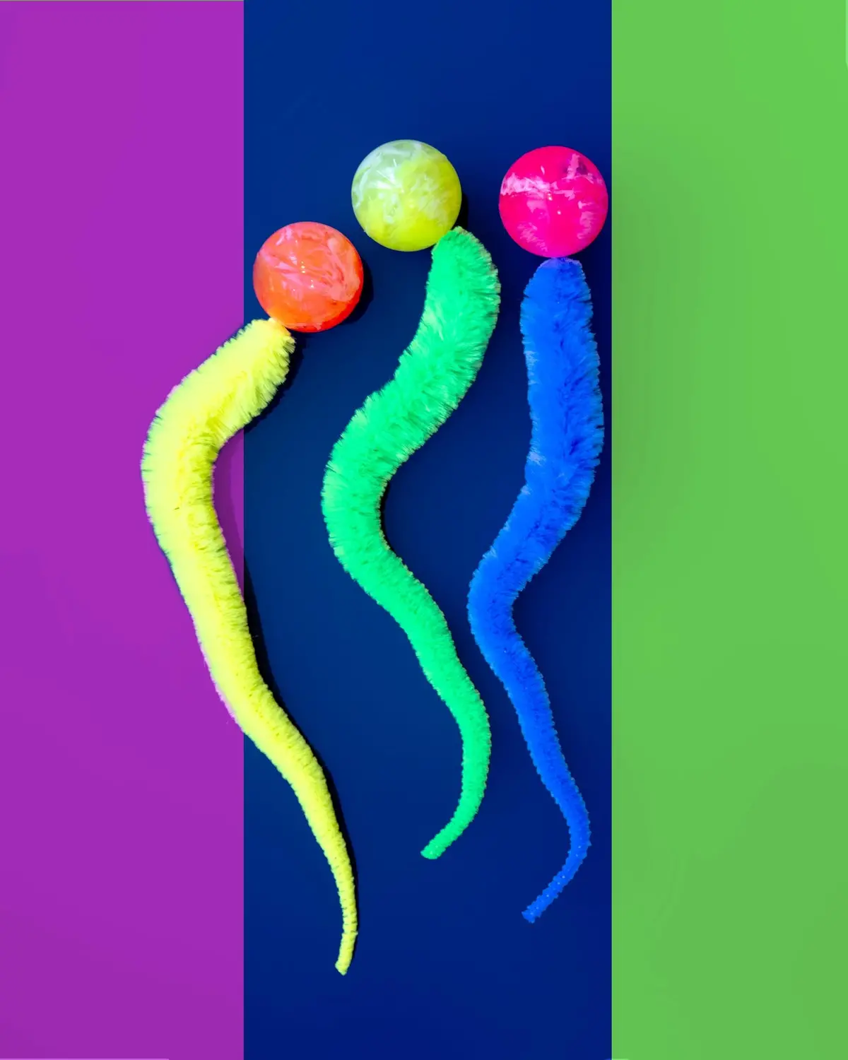 Wiggy Ball Cat Toy (Made In The Usa) 1