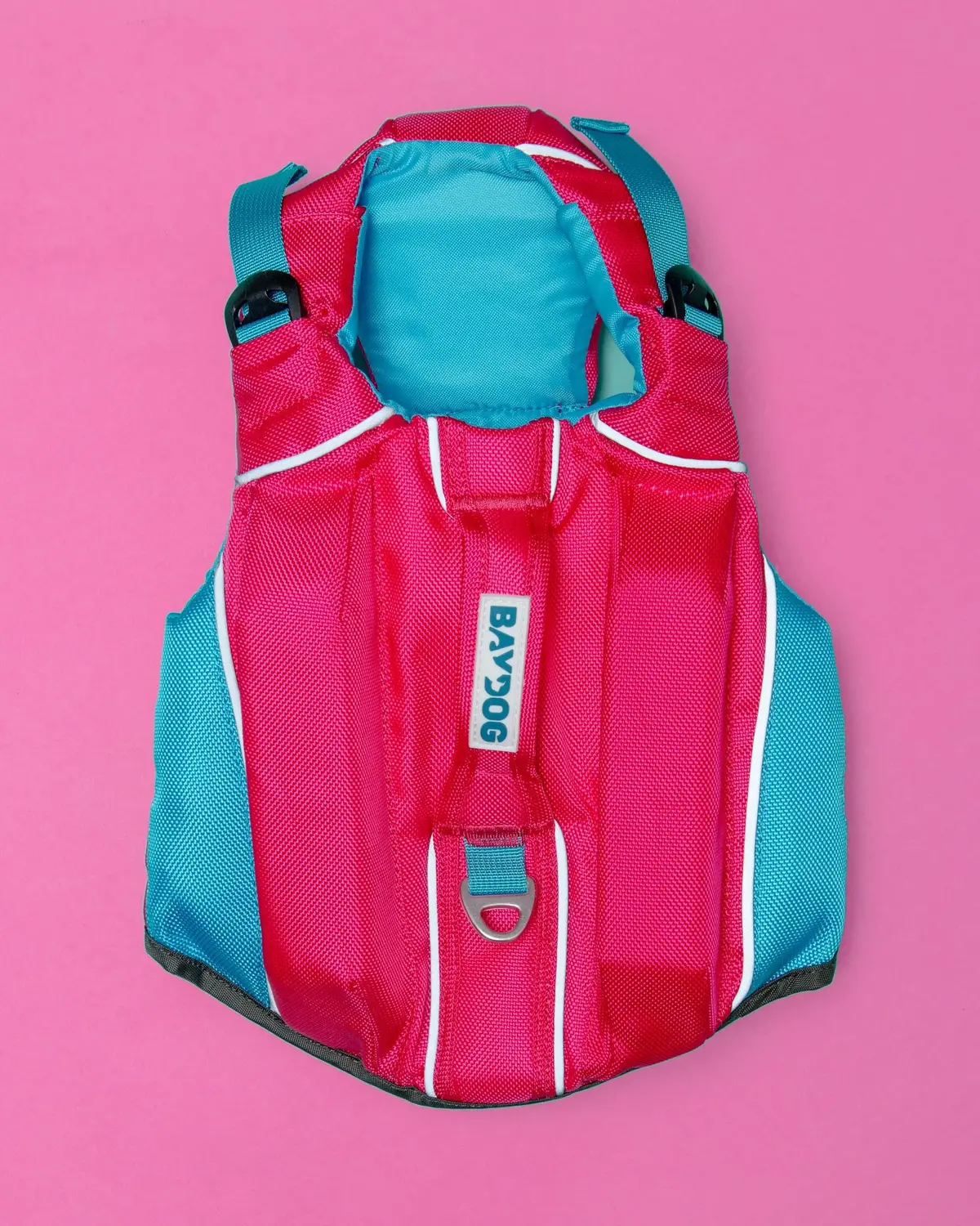 Monterey Bay Offshore Dog Life Jacket In Sunset Pink 1