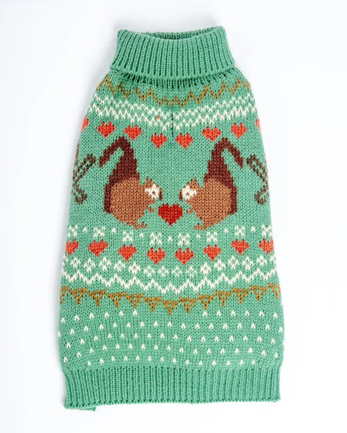 Squirrel Love Dog Sweater (Final Sale) 1