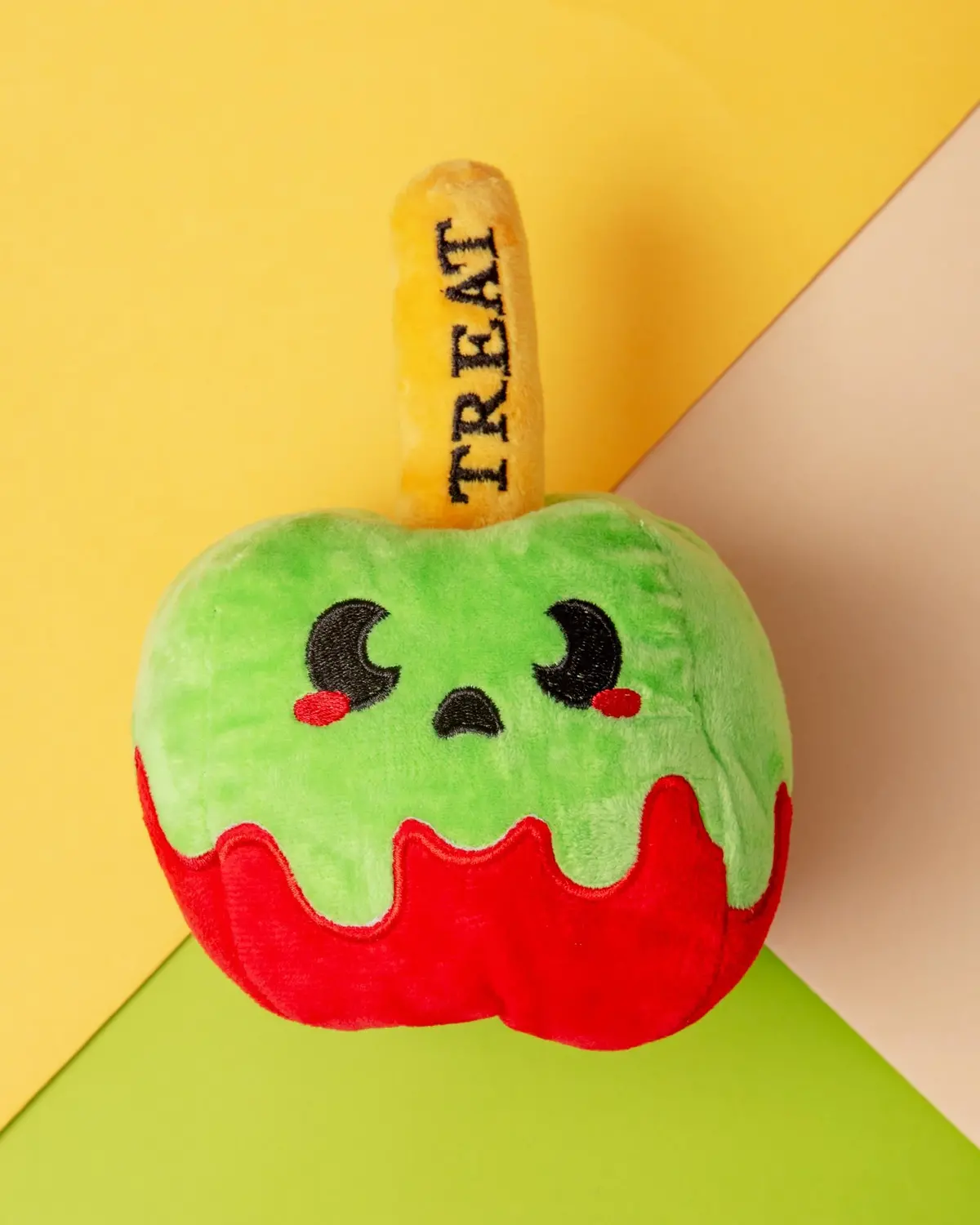 Candy Apple Squeaky Dog Toy 1