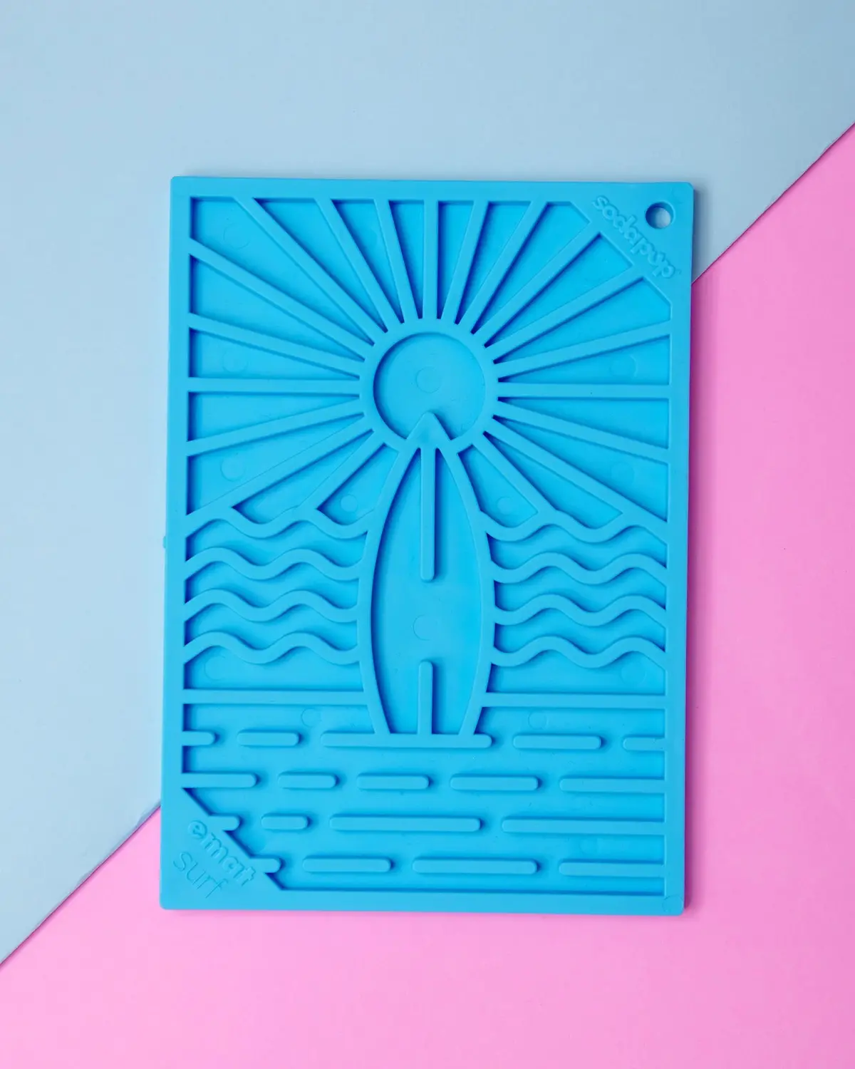 Surf's Up Pet Lick Mat (Made In The Usa) 1