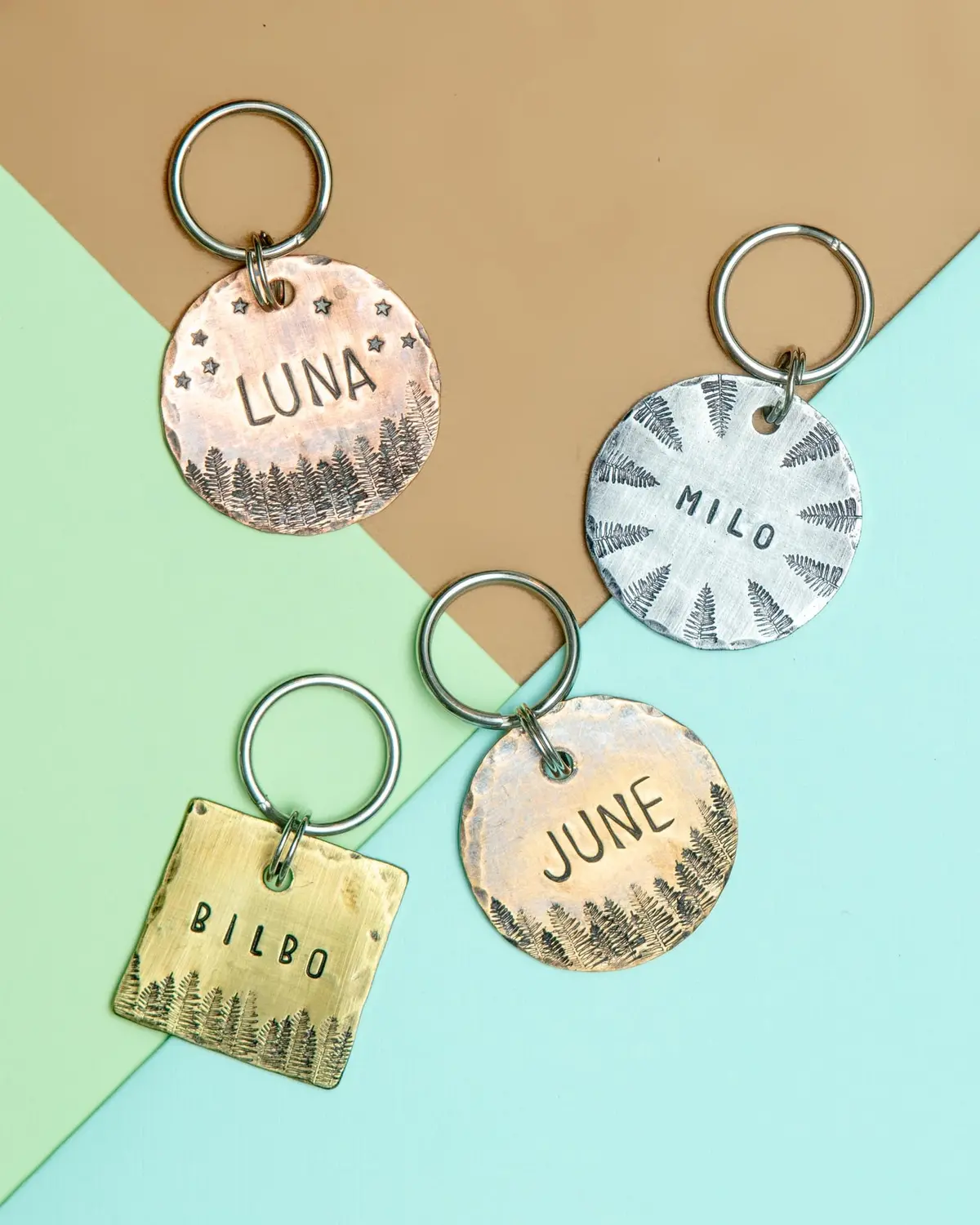 Juno Forest Custom Dog Id Tag (Custom/Drop-Ship) (Made In The Usa) 3